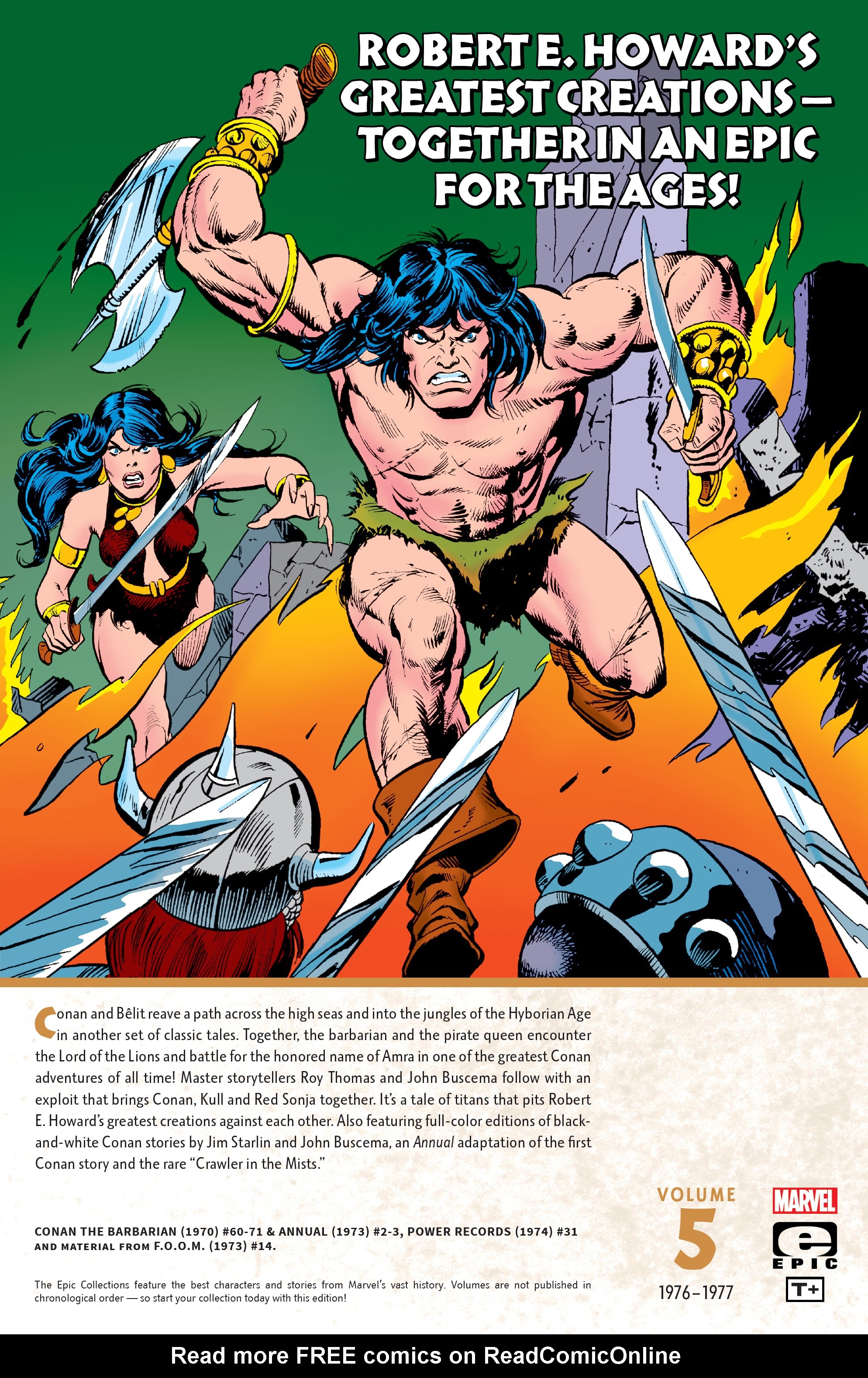 Read online Conan the Barbarian Epic Collection: The Original Marvel Years - Of Once and Future Kings comic -  Issue # TPB (Part 4) - 48