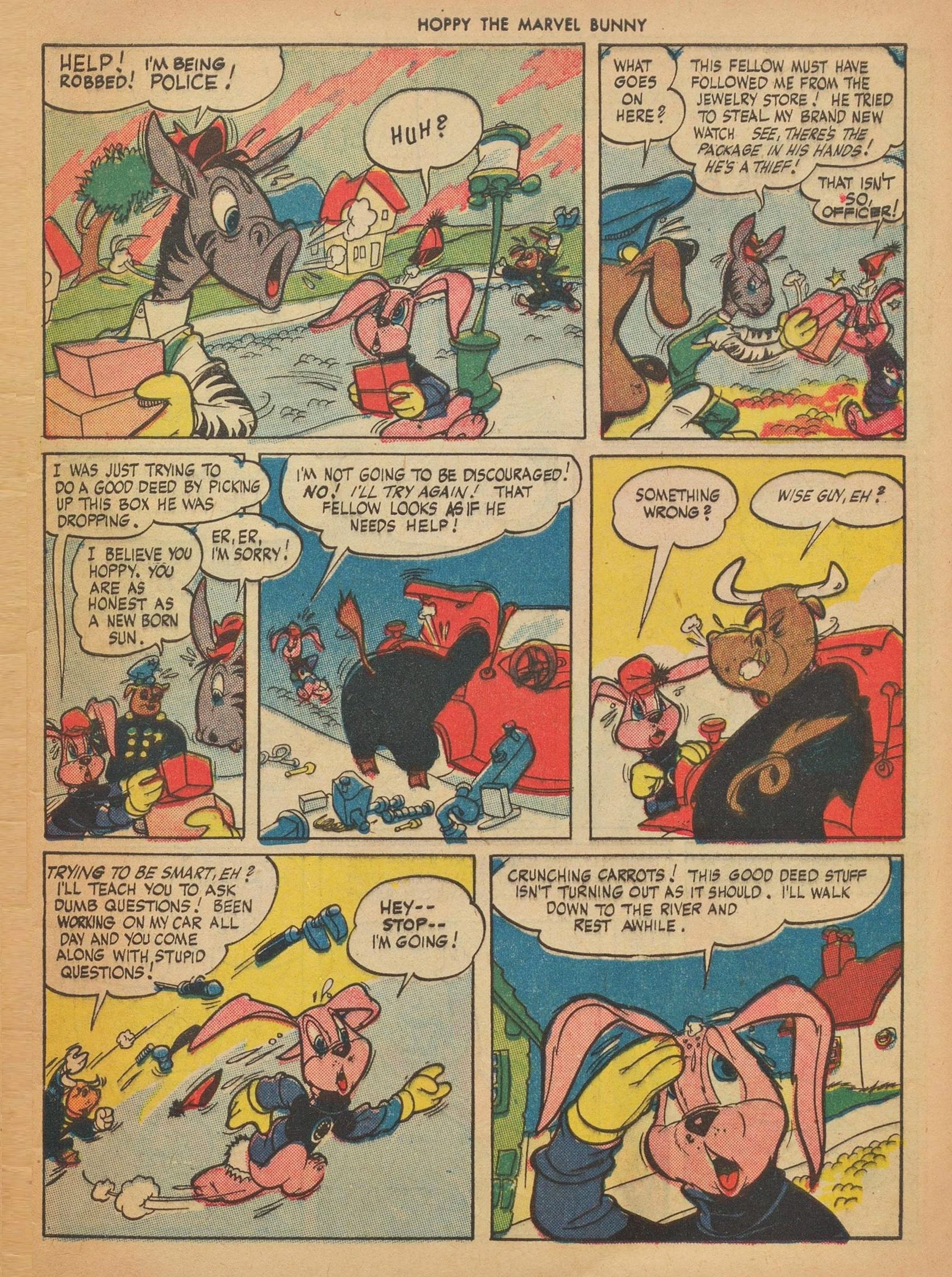 Read online Hoppy The Marvel Bunny comic -  Issue #13 - 7