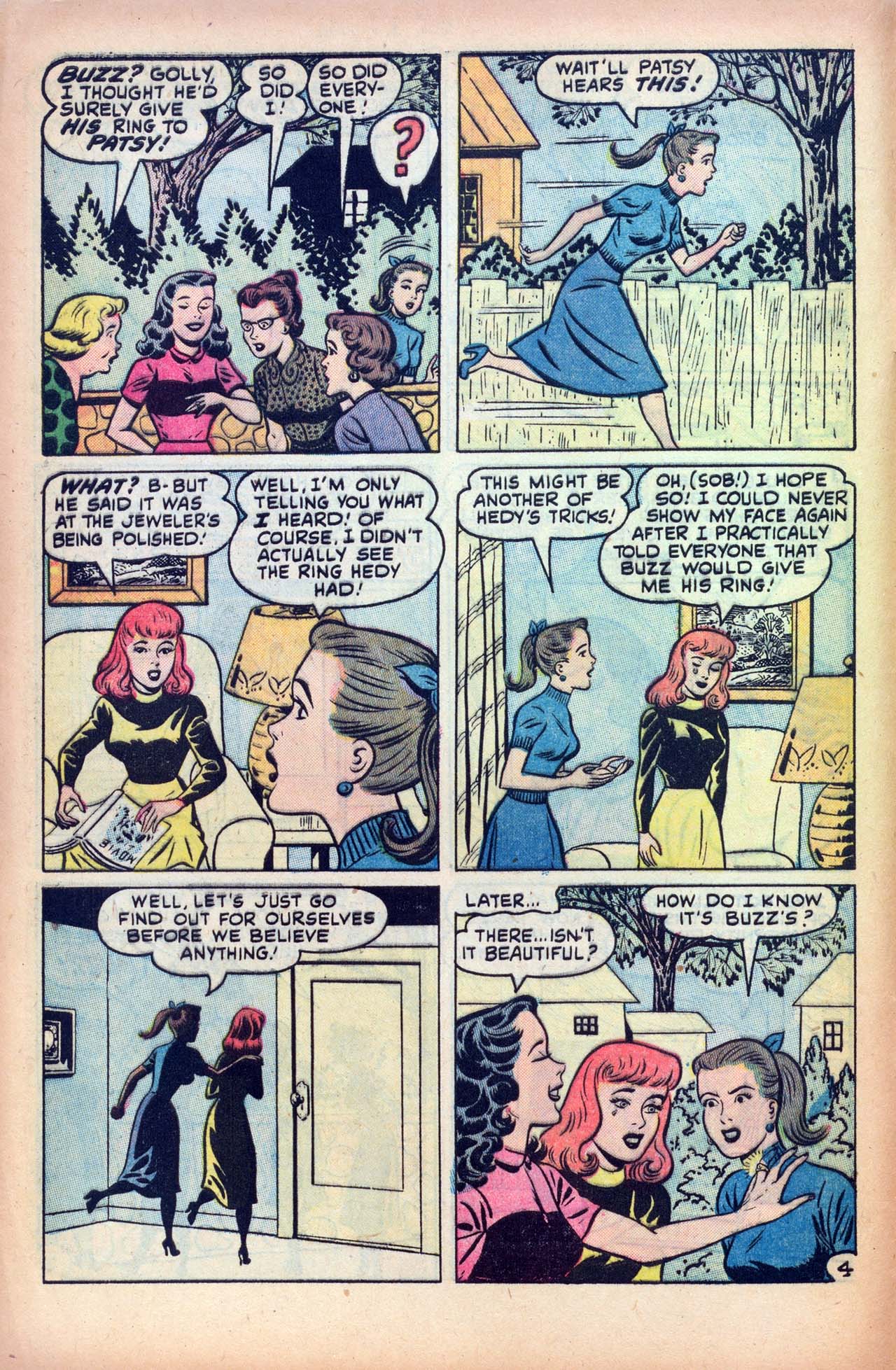 Read online Patsy and Hedy comic -  Issue #24 - 6
