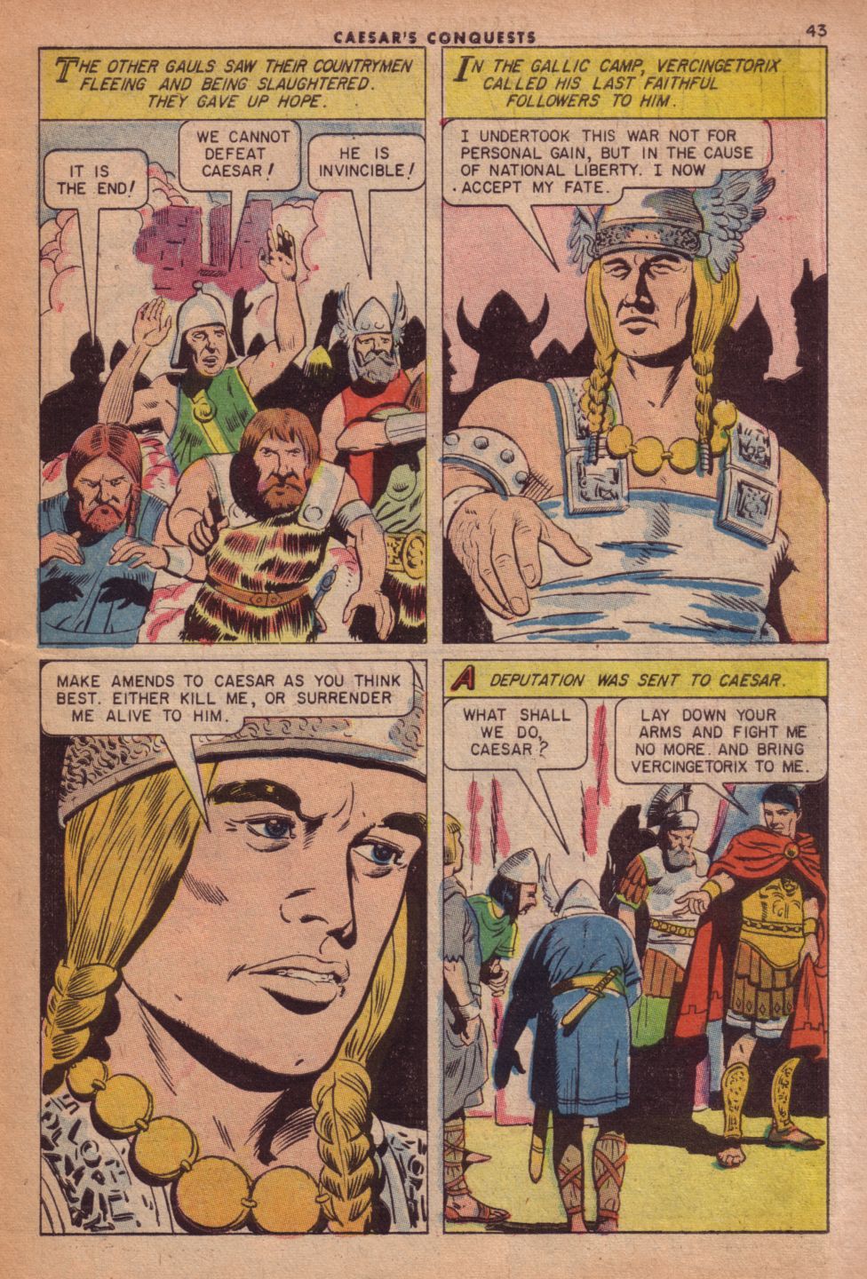 Read online Classics Illustrated comic -  Issue #130 - 45