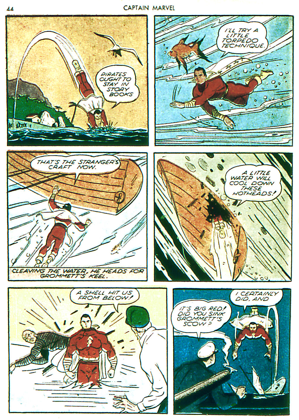 Read online Captain Marvel Adventures comic -  Issue #2 - 47