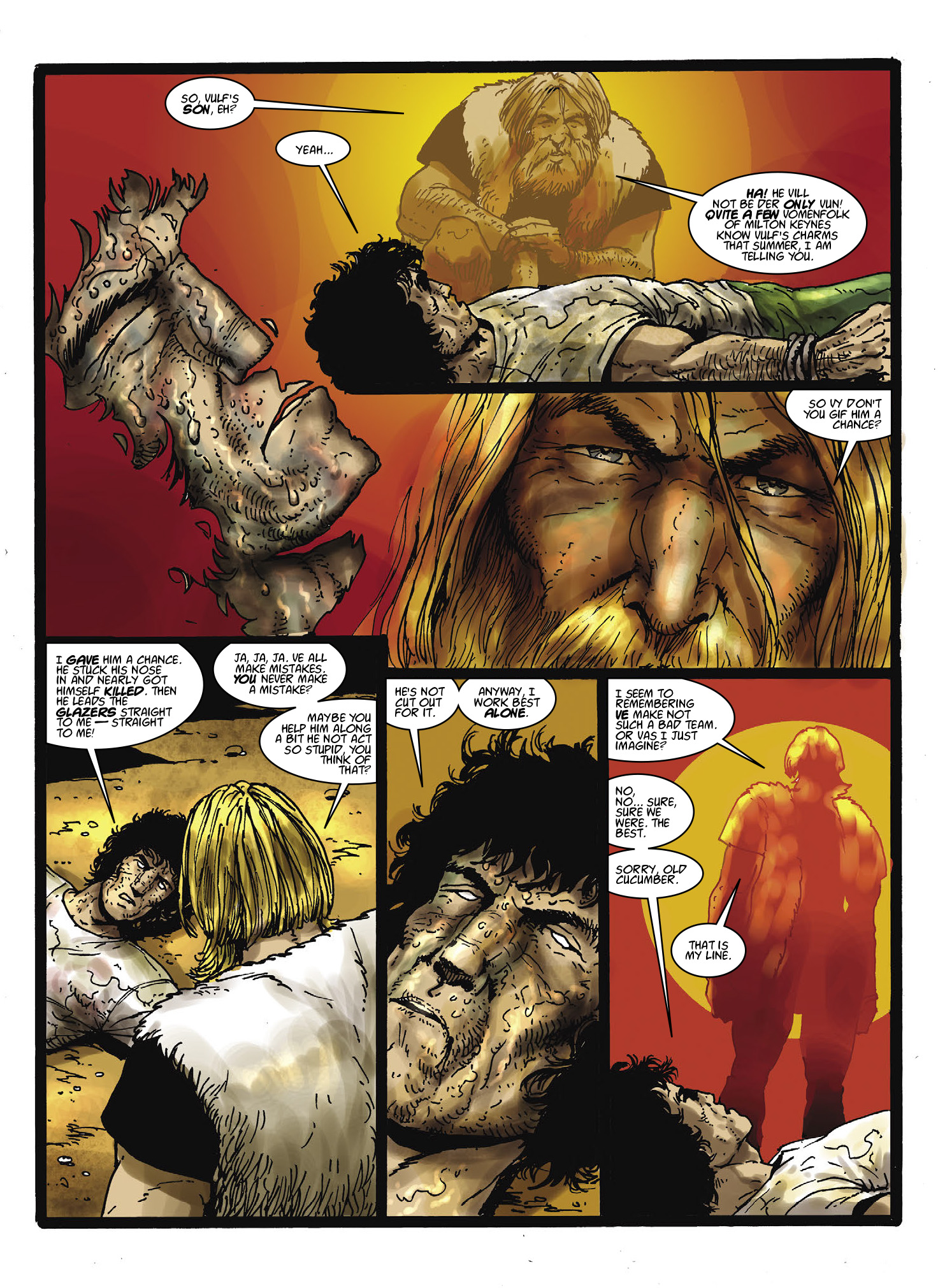Read online Strontium Dog: The Son comic -  Issue # TPB - 32