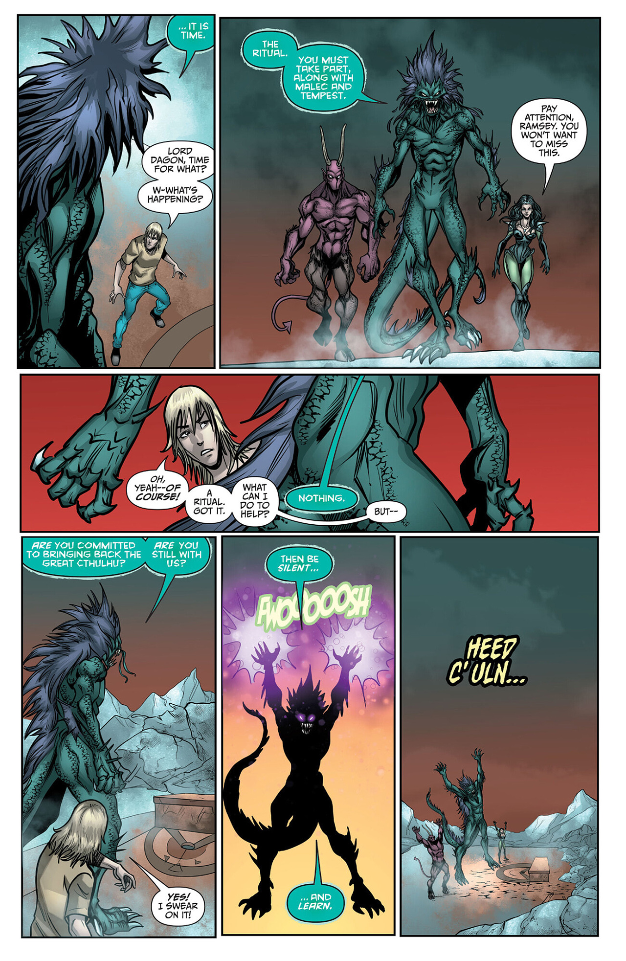 Read online Keys of Cthulhu comic -  Issue # Full - 6