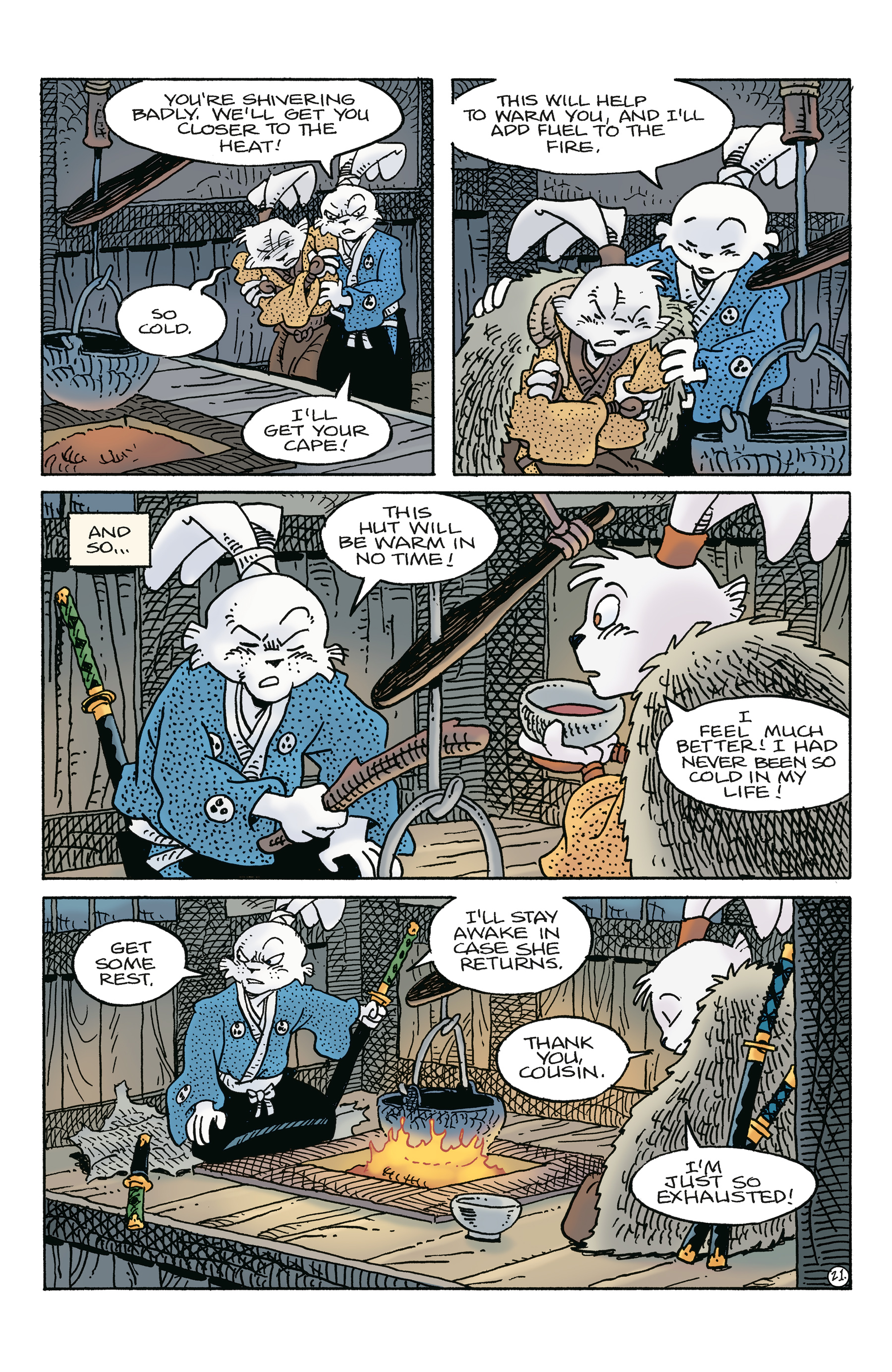 Read online Usagi Yojimbo: Ice and Snow comic -  Issue #2 - 23