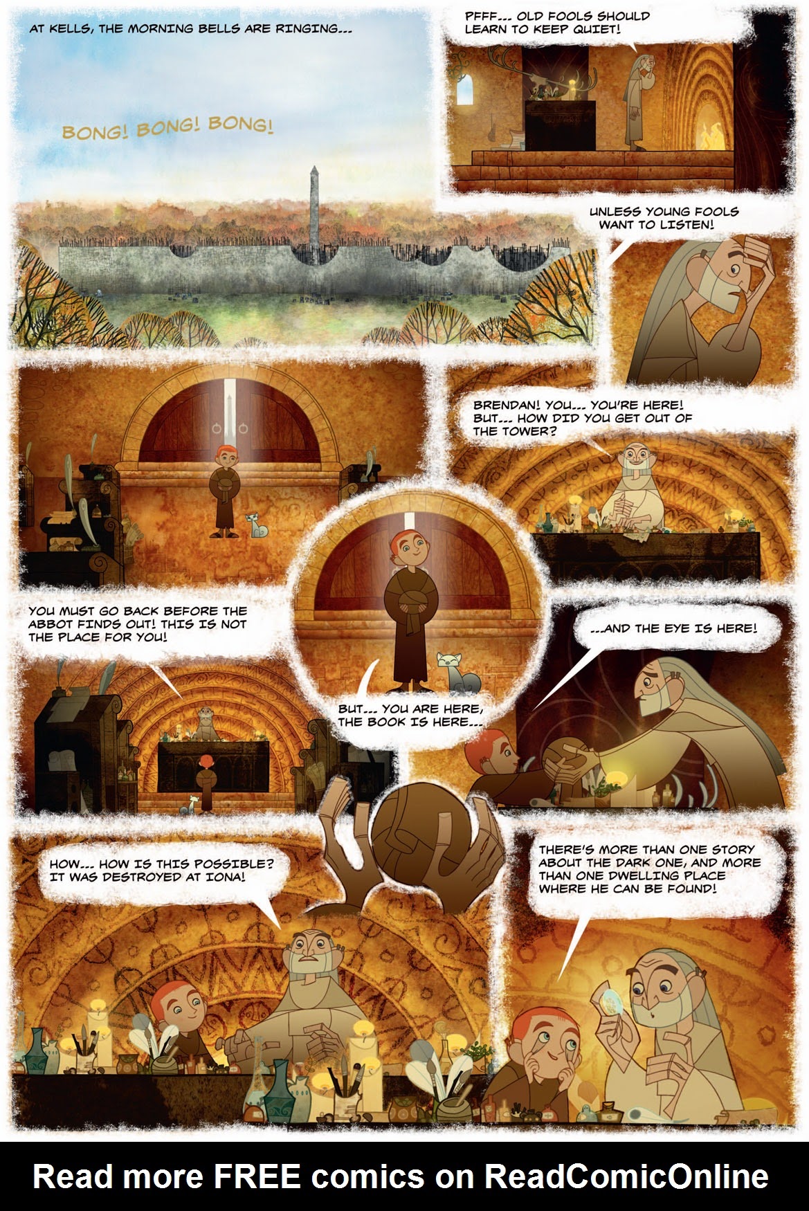 Read online The Secret Of Kells comic -  Issue # TPB - 91