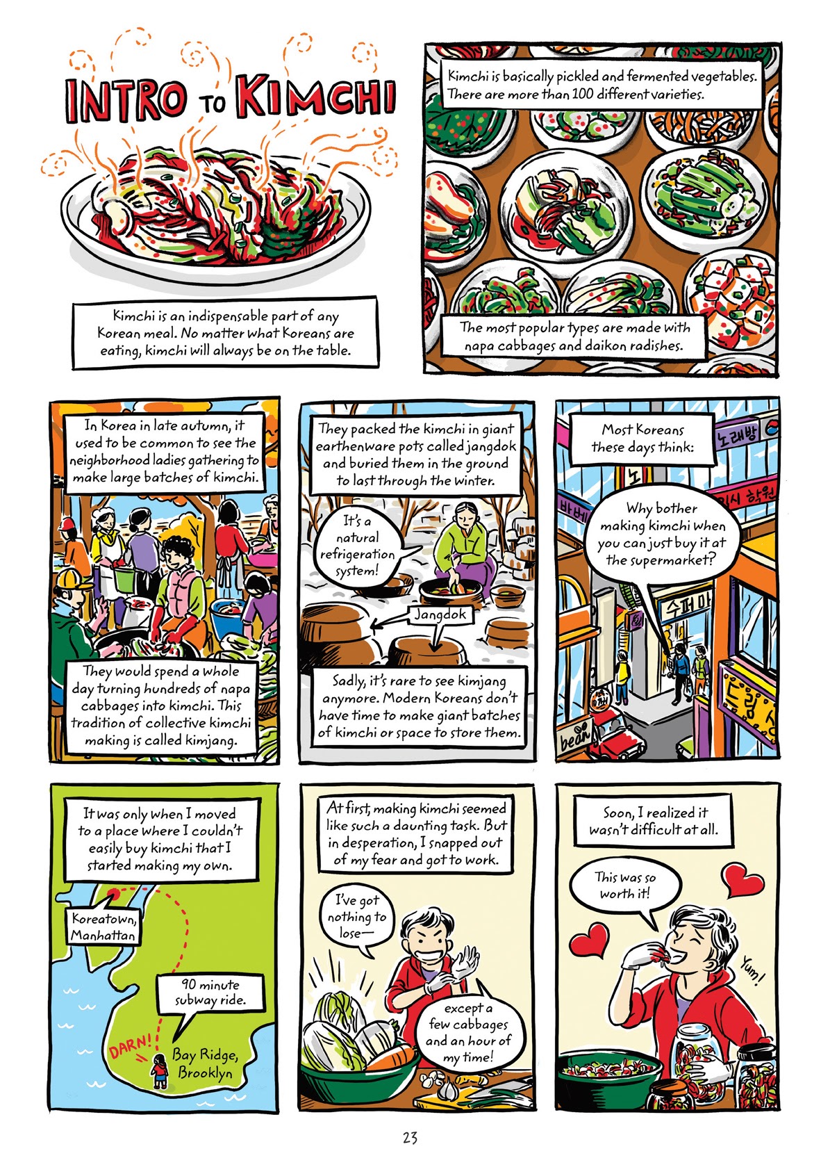 Read online Cook Korean! A Comic Book With Recipes comic -  Issue # TPB (Part 1) - 22
