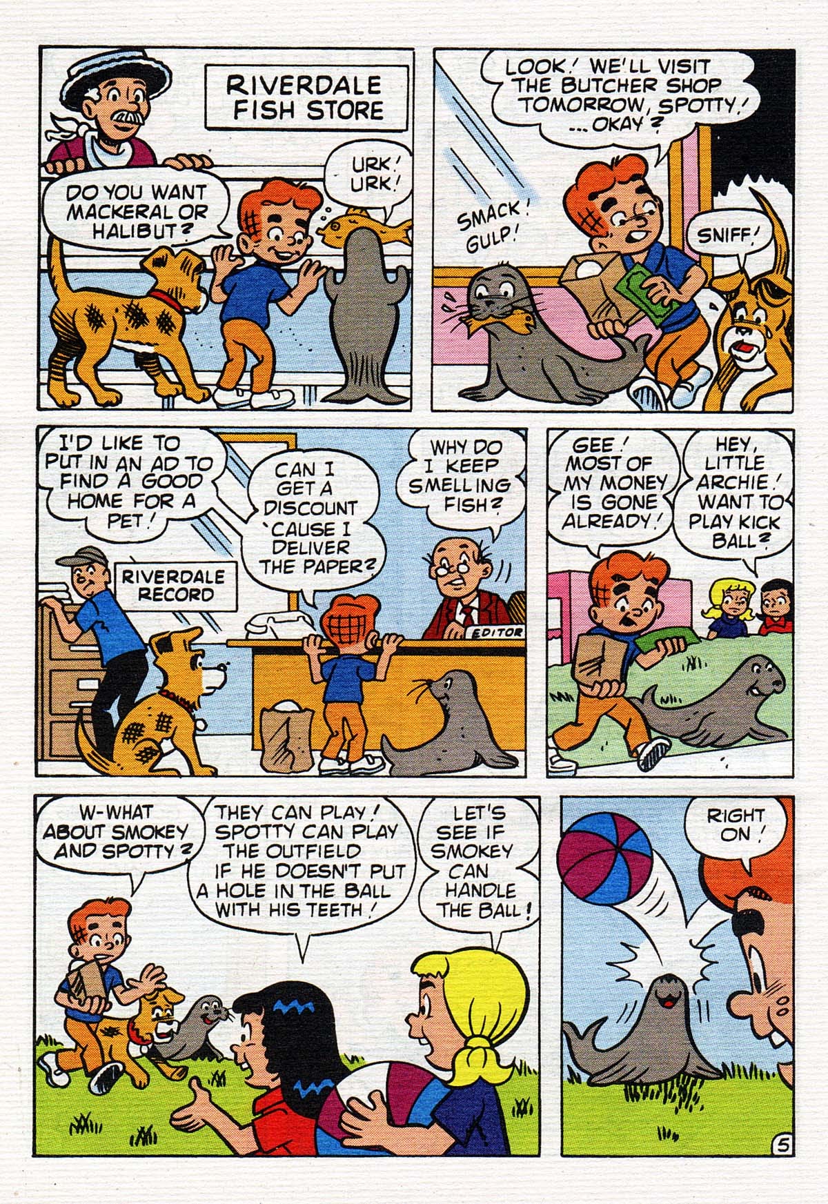 Read online Archie's Double Digest Magazine comic -  Issue #154 - 120