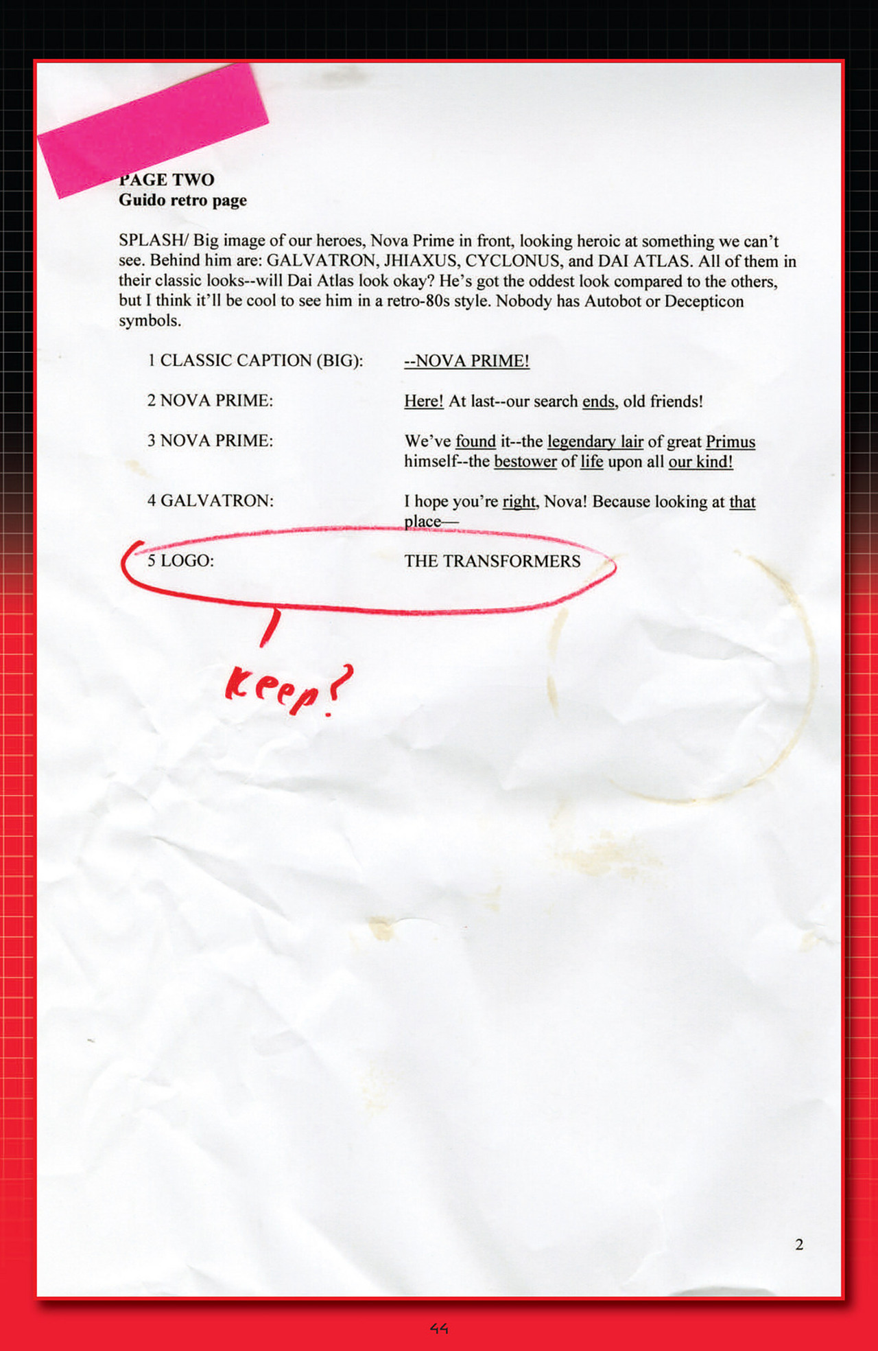 Read online Transformers: Robots In Disguise (2012) comic -  Issue # _Annual - 44