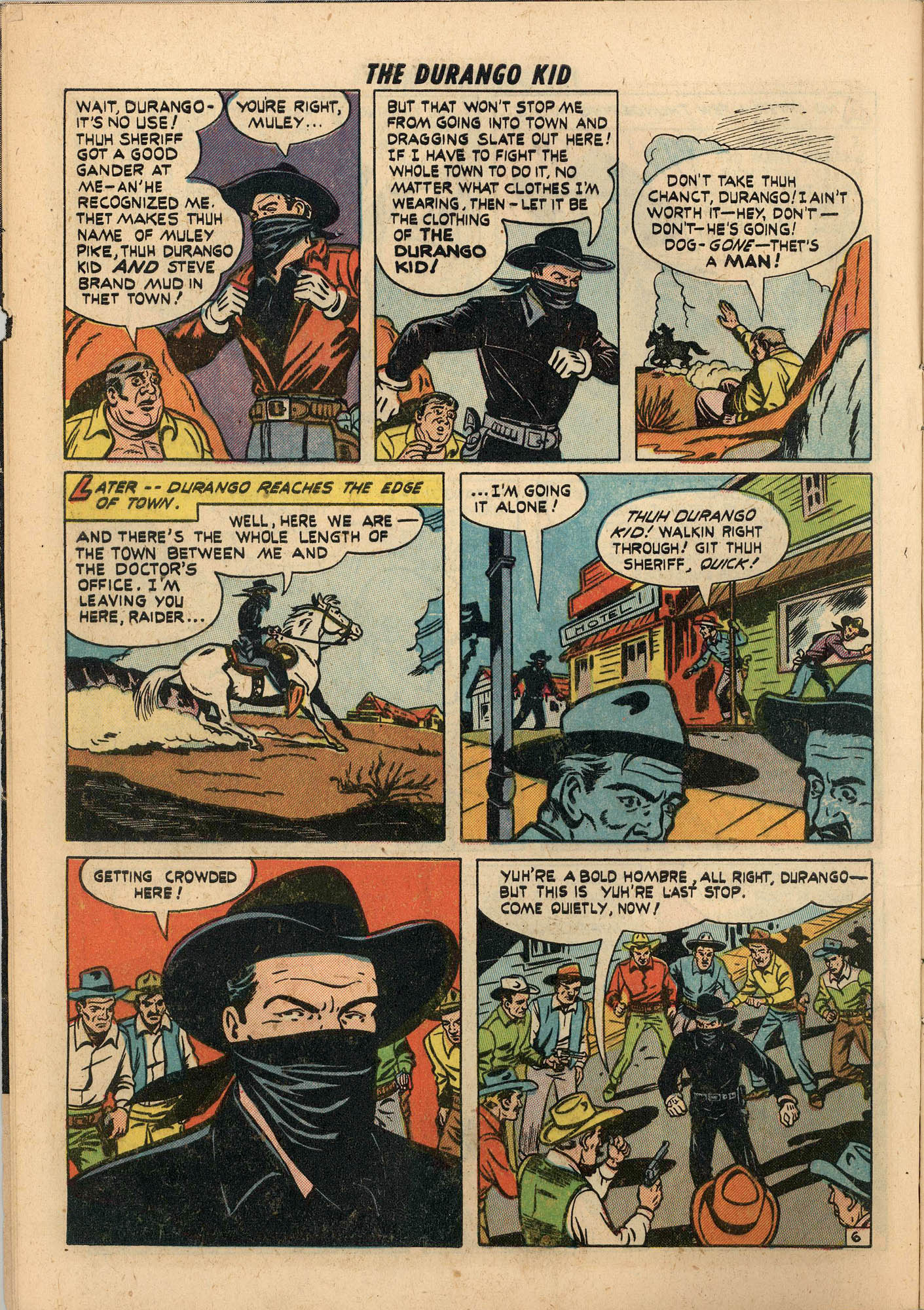Read online Charles Starrett as The Durango Kid comic -  Issue #3 - 7
