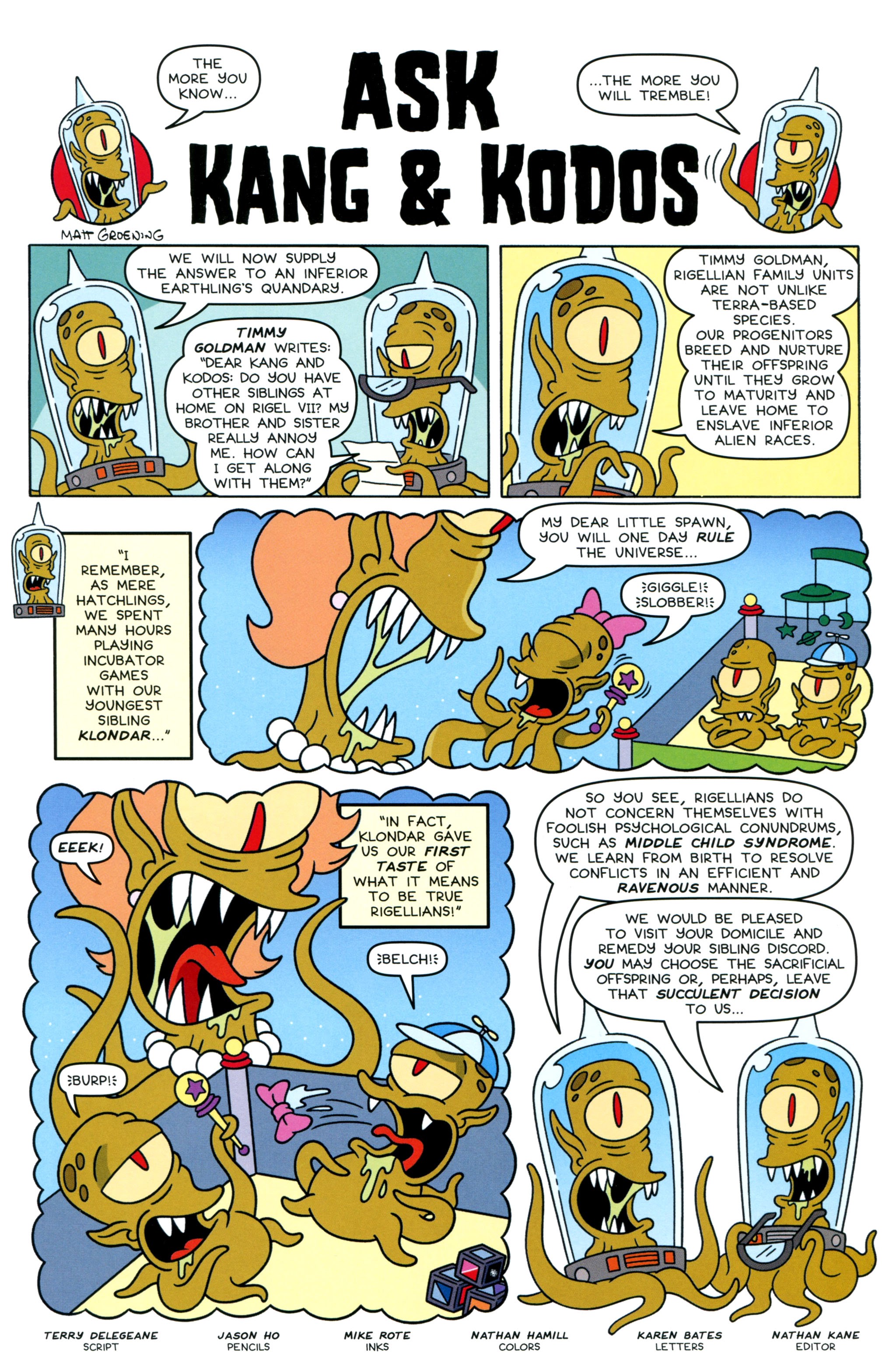 Read online Kang & Kodos! comic -  Issue # Full - 27