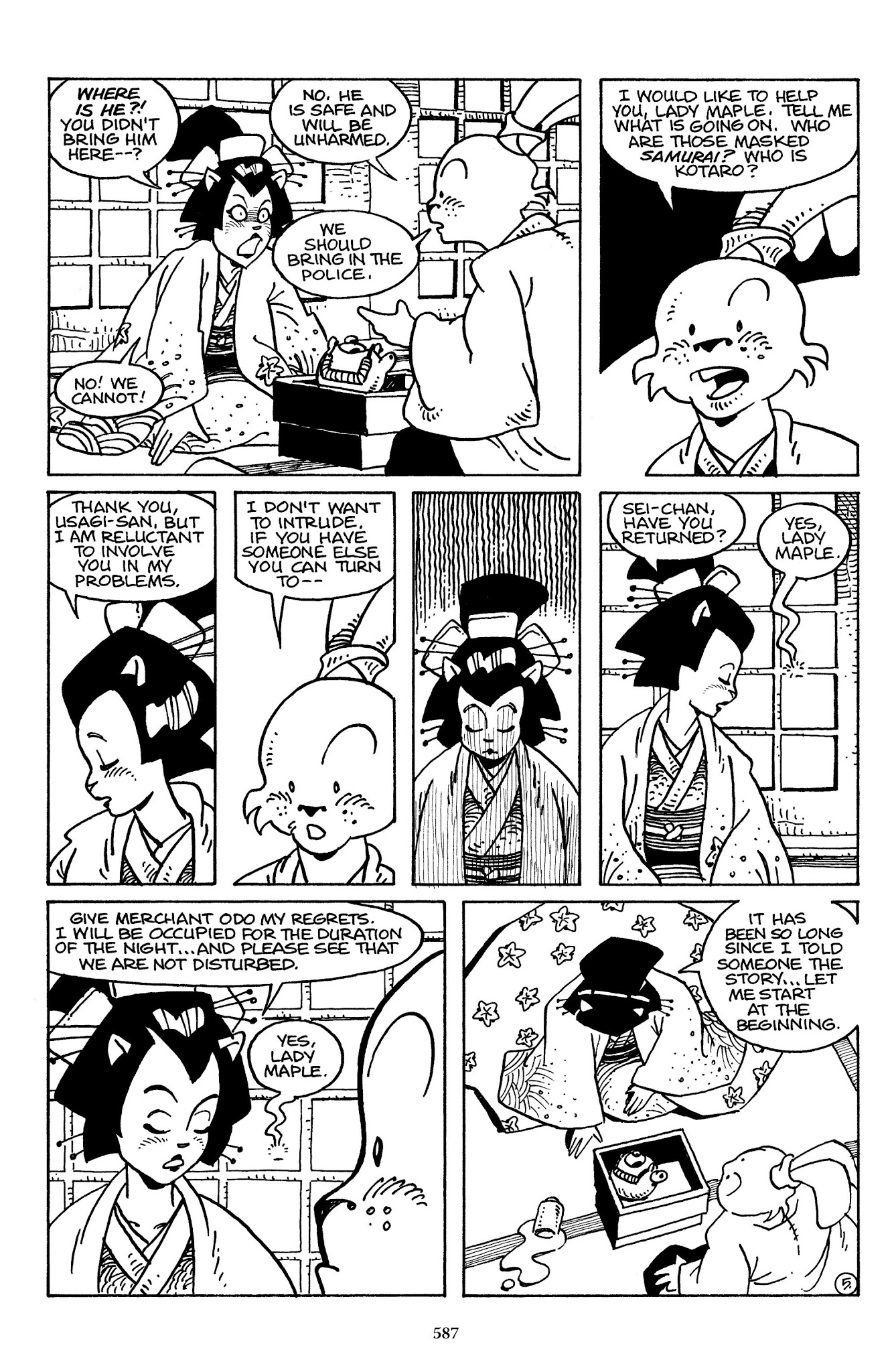 Read online The Usagi Yojimbo Saga comic -  Issue # TPB 2 - 579