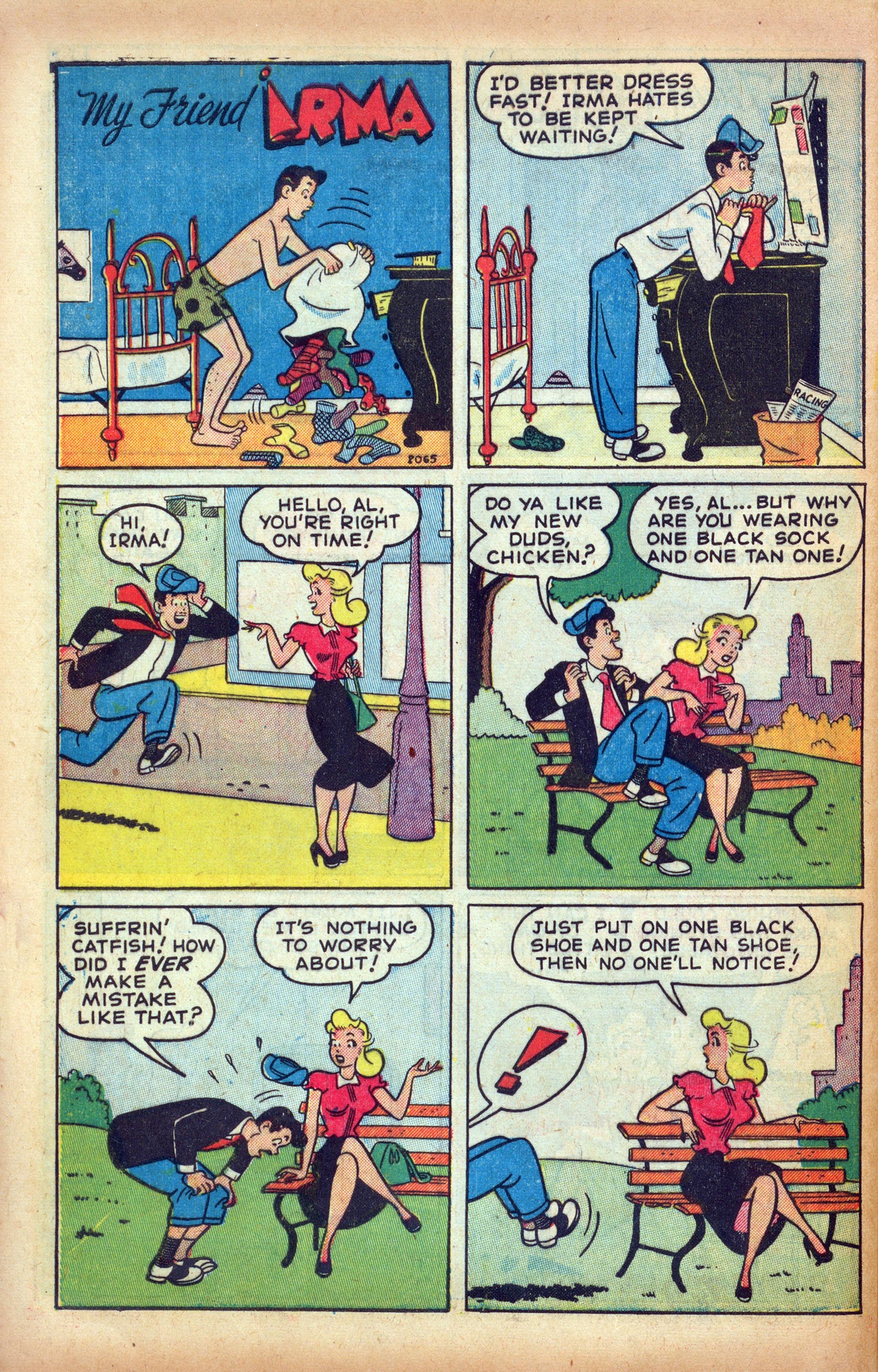 Read online My Friend Irma comic -  Issue #9 - 40