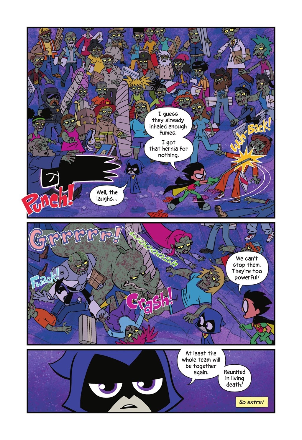 Read online Teen Titans Go! Undead?! comic -  Issue # TPB (Part 2) - 18