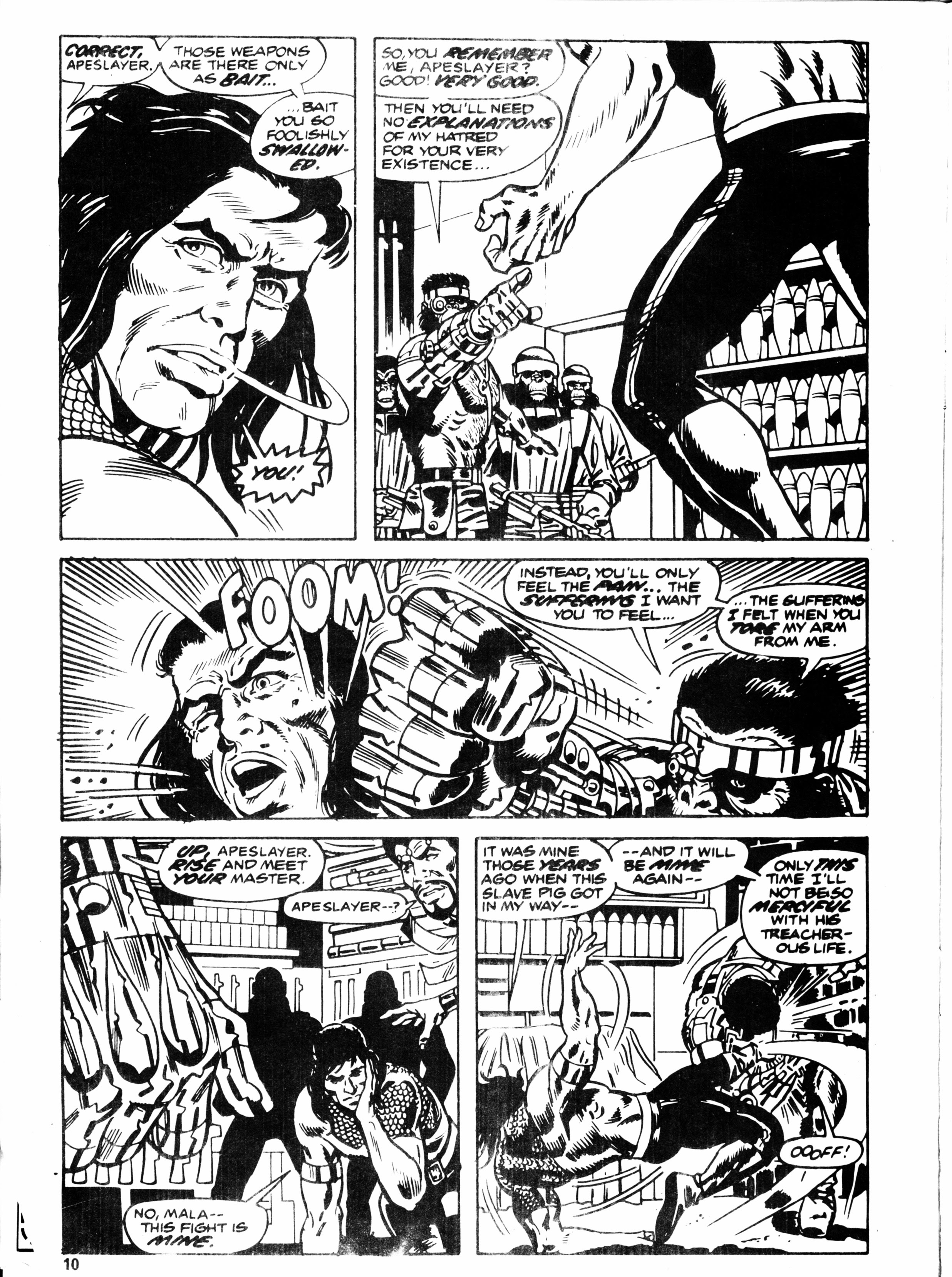 Read online Planet of the Apes (1974) comic -  Issue #28 - 10