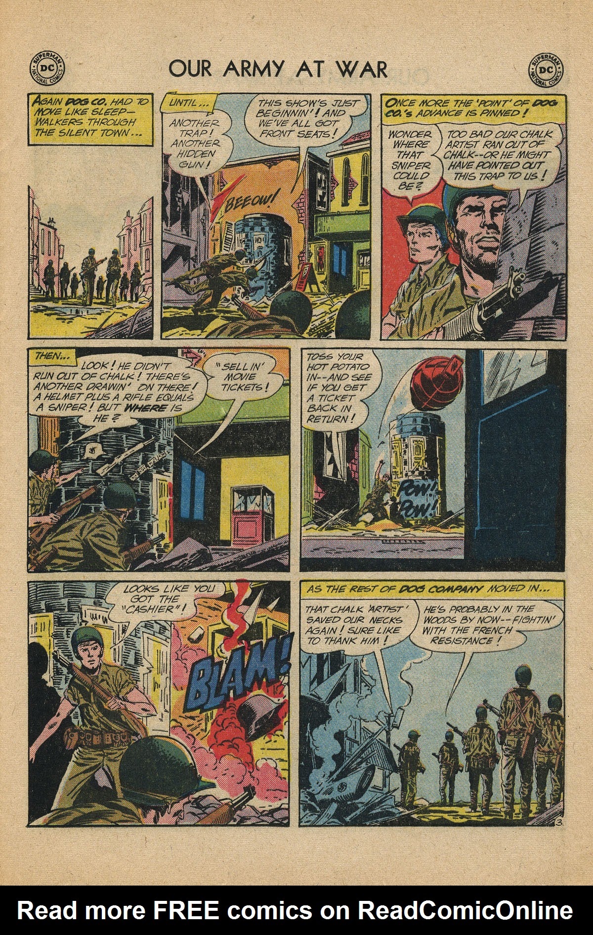 Read online Our Army at War (1952) comic -  Issue #115 - 29