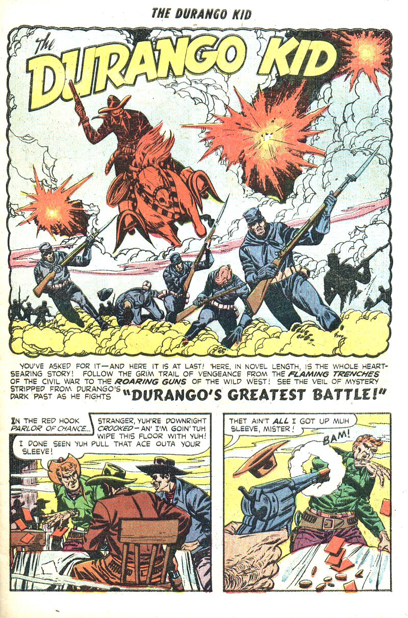 Read online Charles Starrett as The Durango Kid comic -  Issue #17 - 2