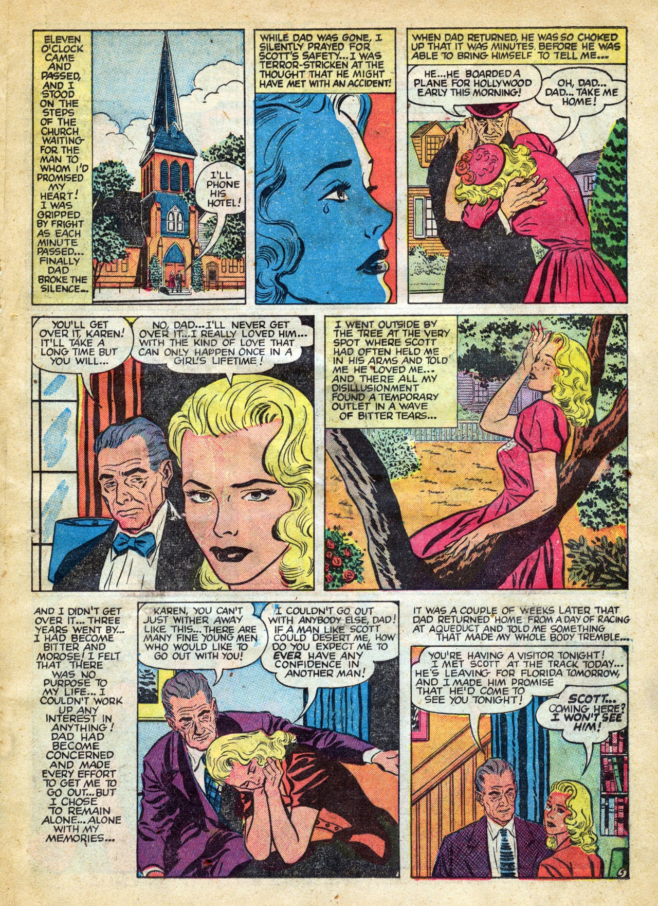 Read online Girl Comics (1949) comic -  Issue #12 - 17