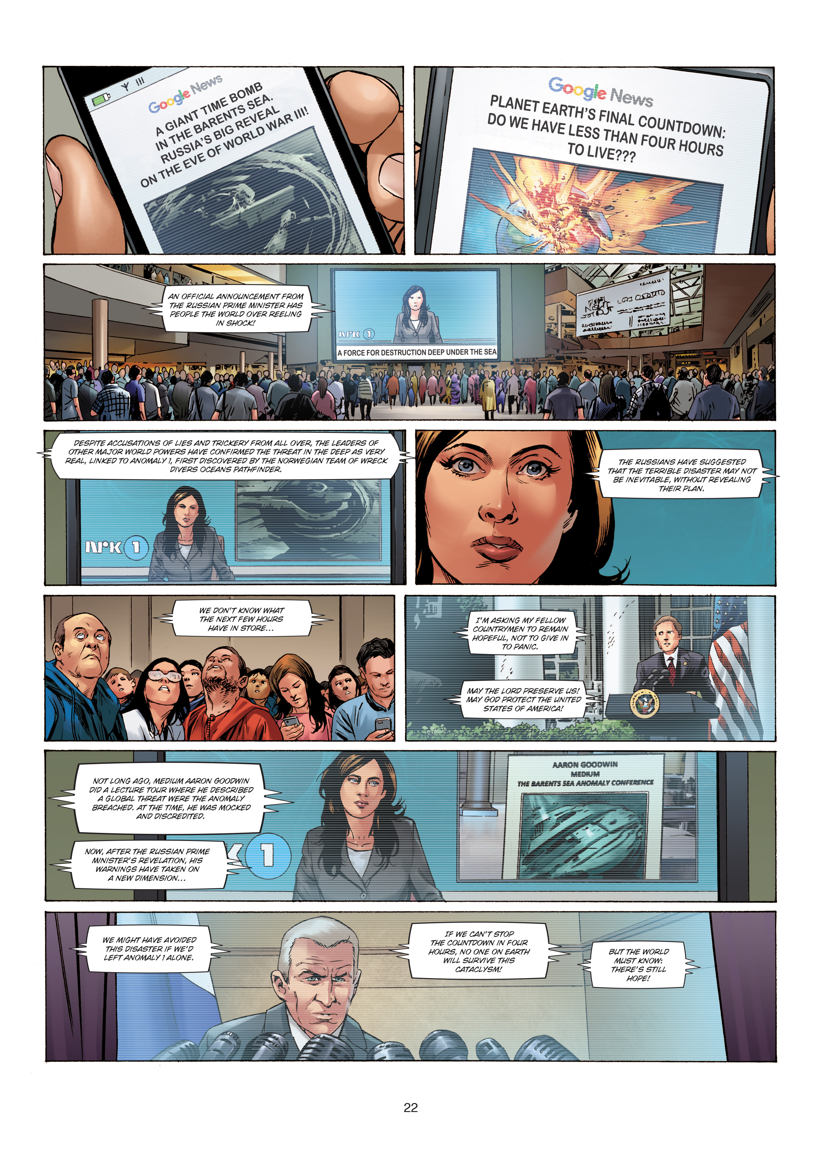 Read online Olympus Mons Vol. 1: Anomaly One comic -  Issue #6 - 22
