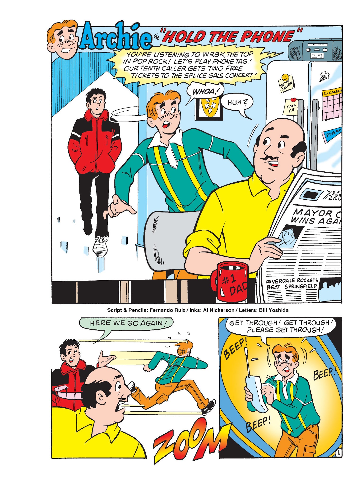 Read online Archie's Funhouse Double Digest comic -  Issue #24 - 61