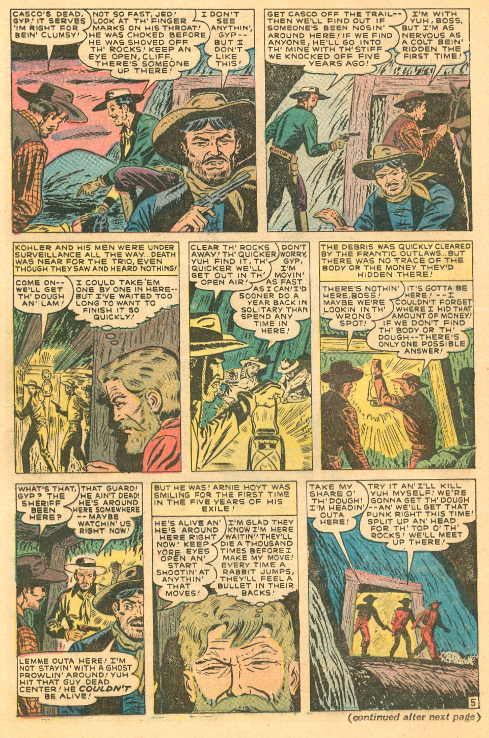 Read online Western Thrillers (1954) comic -  Issue #4 - 16