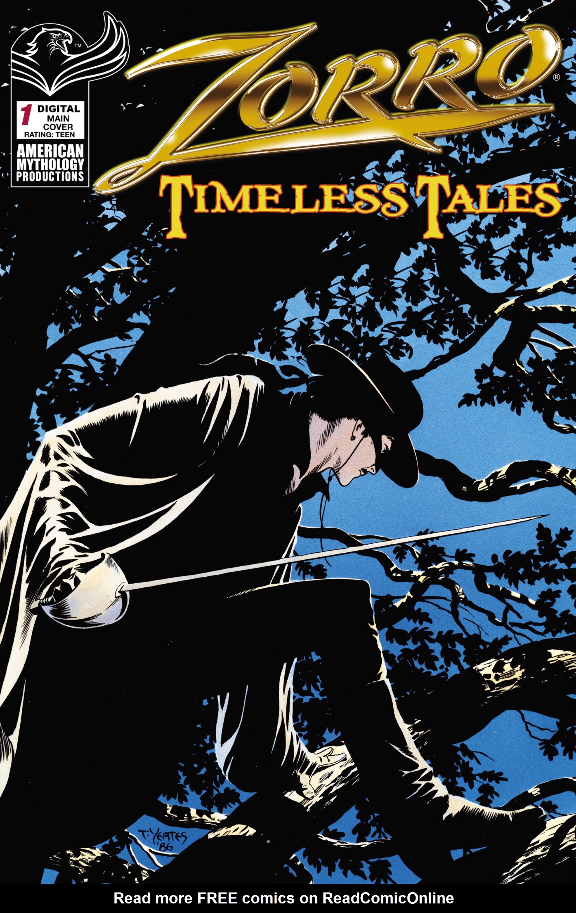Read online Zorro Timeless Tales comic -  Issue #1 - 1