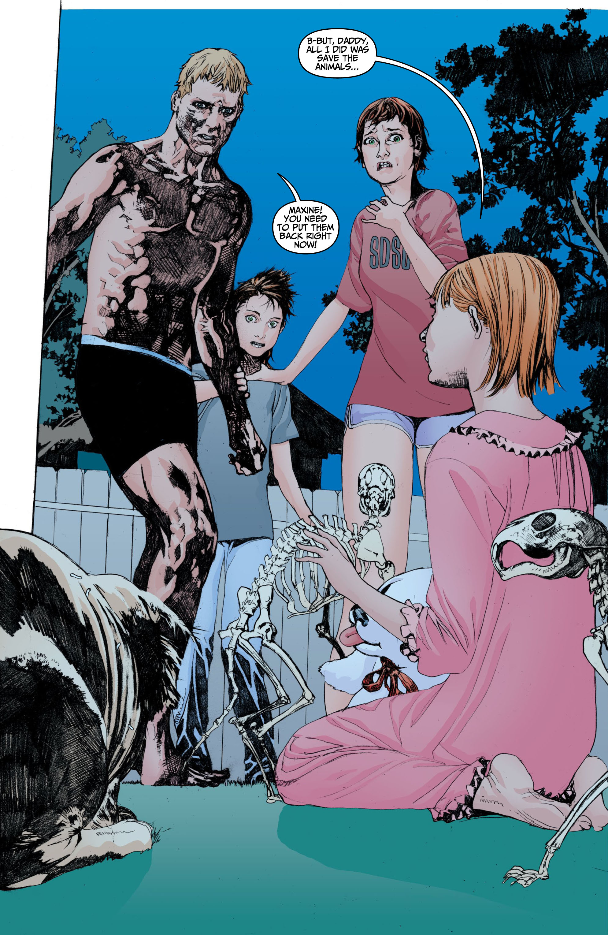 Read online Animal Man: The Hunt comic -  Issue # TPB - 28