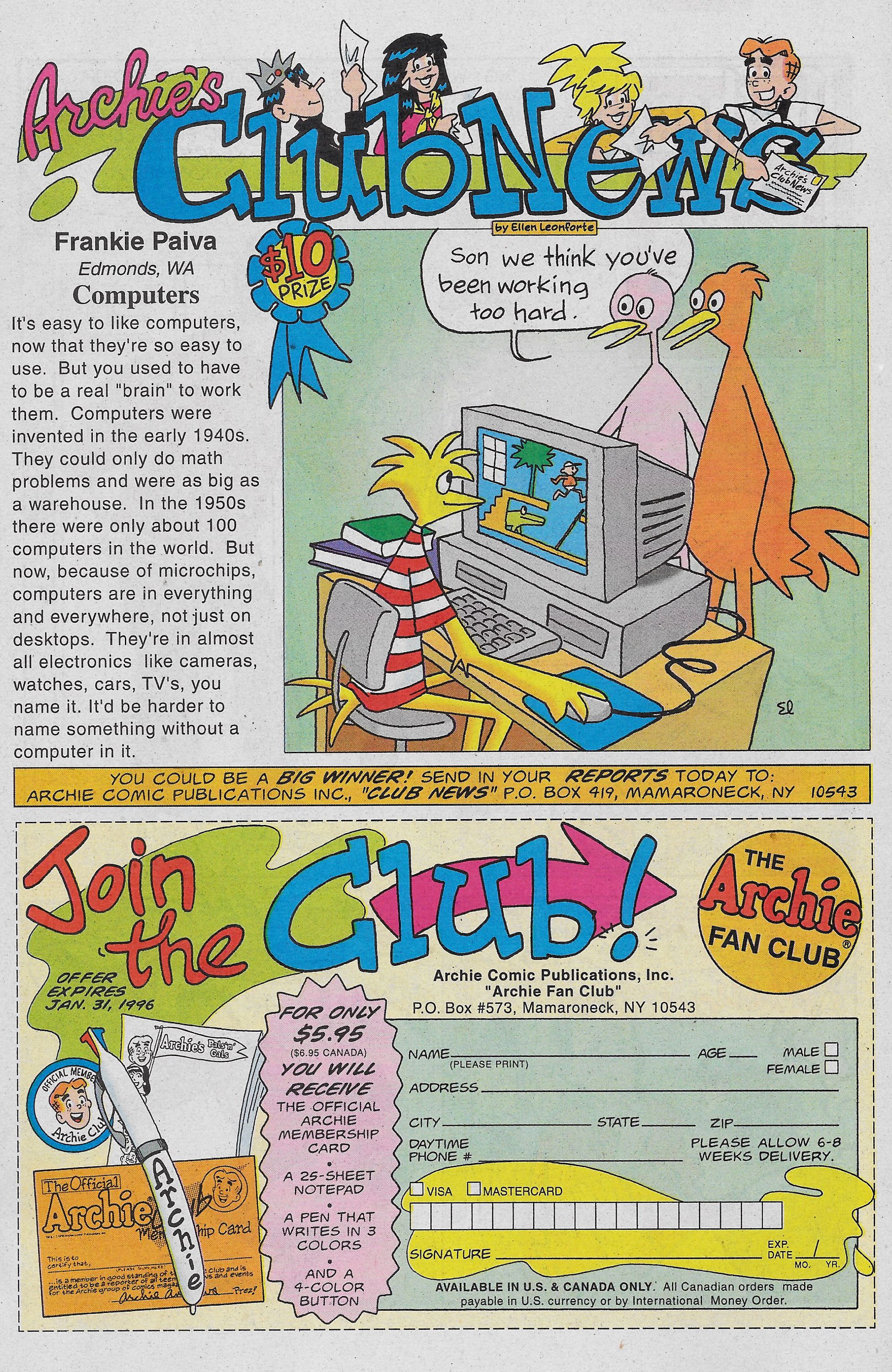 Read online Archie's Pal Jughead Comics comic -  Issue #78 - 19