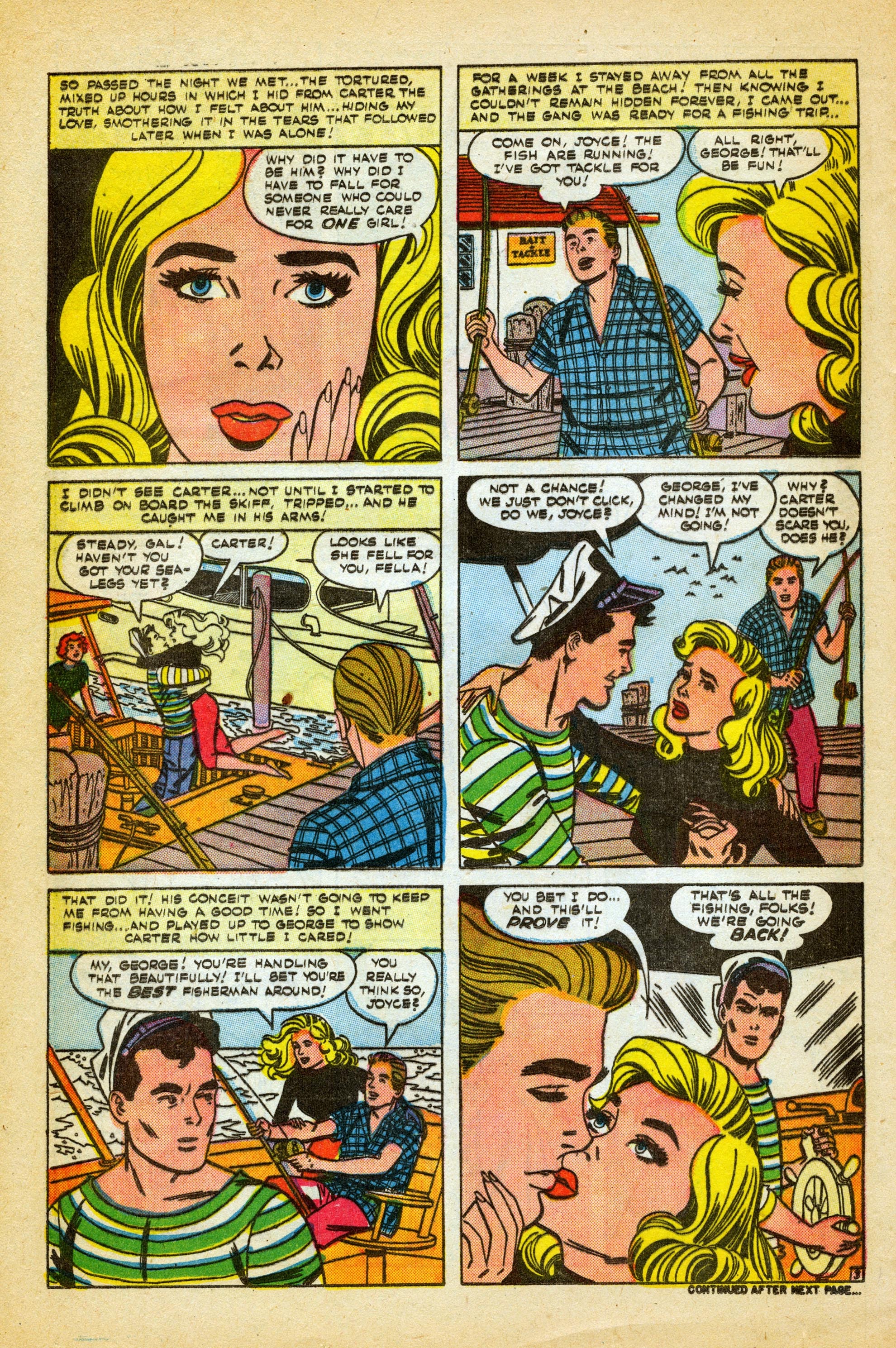 Read online Love Romances comic -  Issue #54 - 12