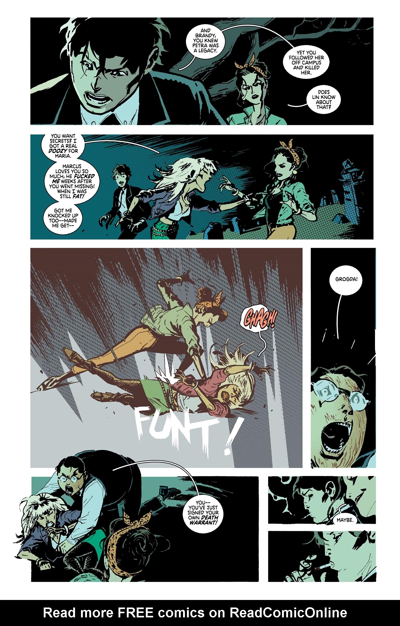 Read online Deadly Class comic -  Issue # _Deluxe Edition Teen Age Riot (Part 2) - 76