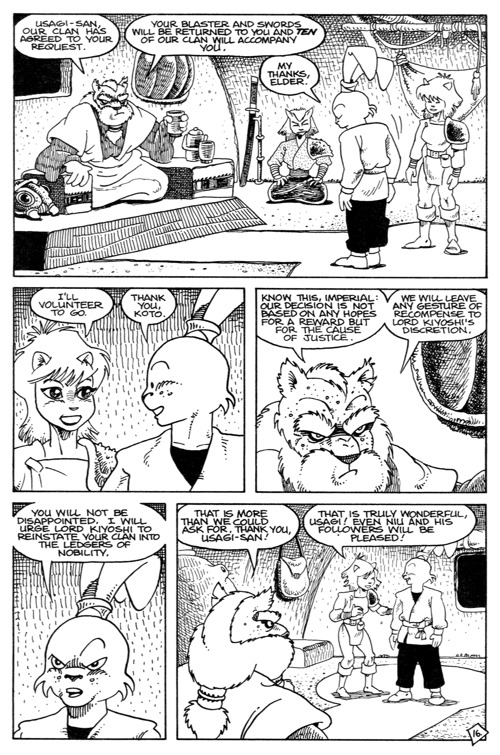 Read online Space Usagi comic -  Issue #2 - 18