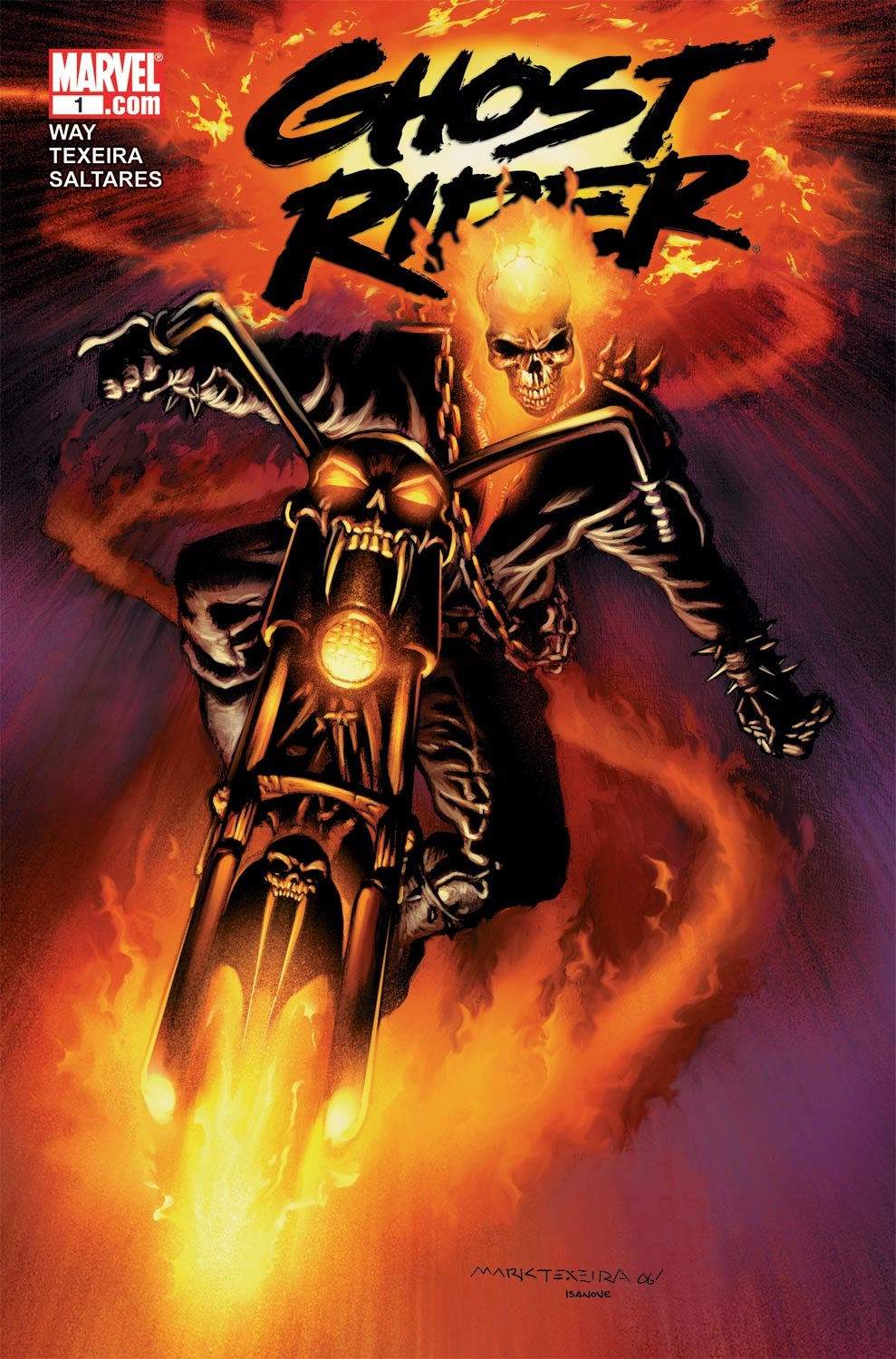 Read online Ghost Rider: Cycle of Vengeance comic -  Issue # TPB - 74