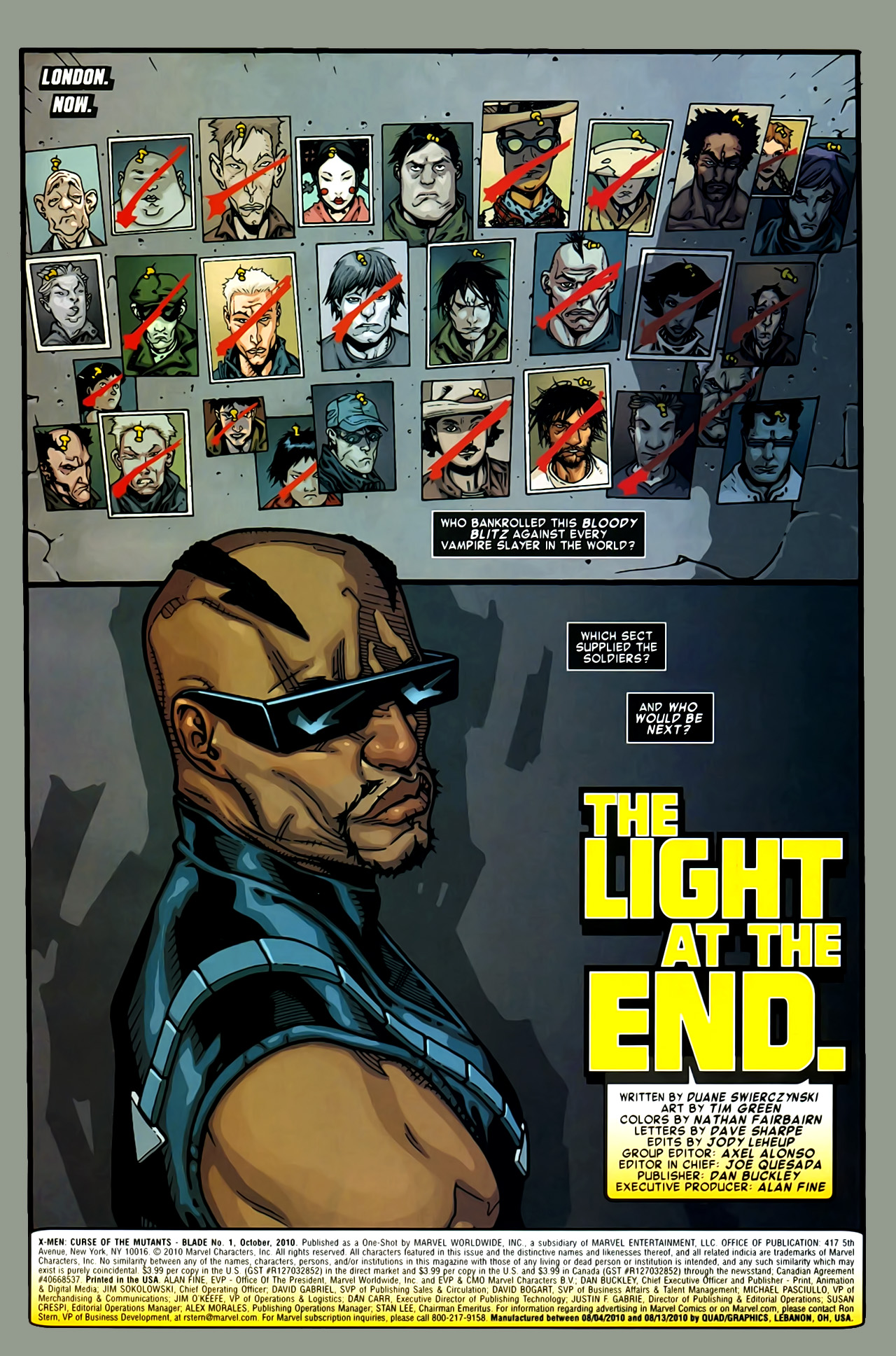 Read online X-Men: Curse of the Mutants - Blade comic -  Issue # Full - 4