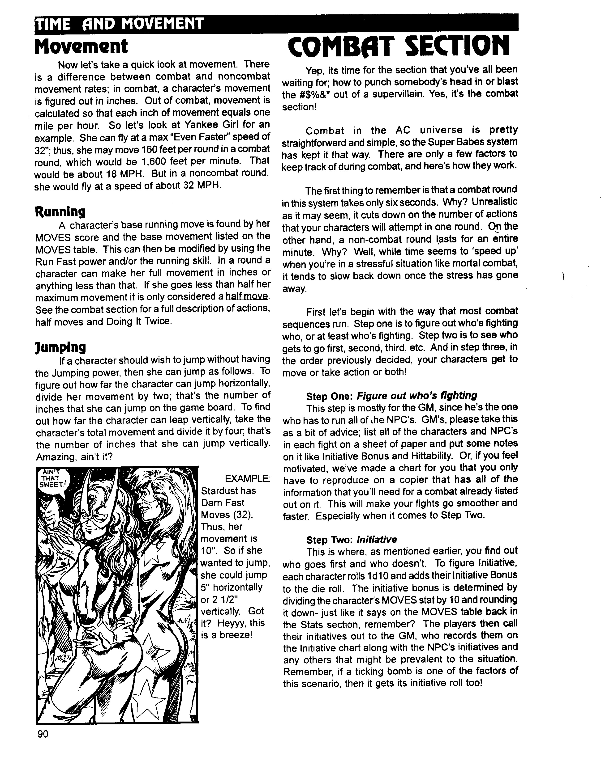 Read online Superbabes: The Femforce Role-Playing Game comic -  Issue # TPB - 92