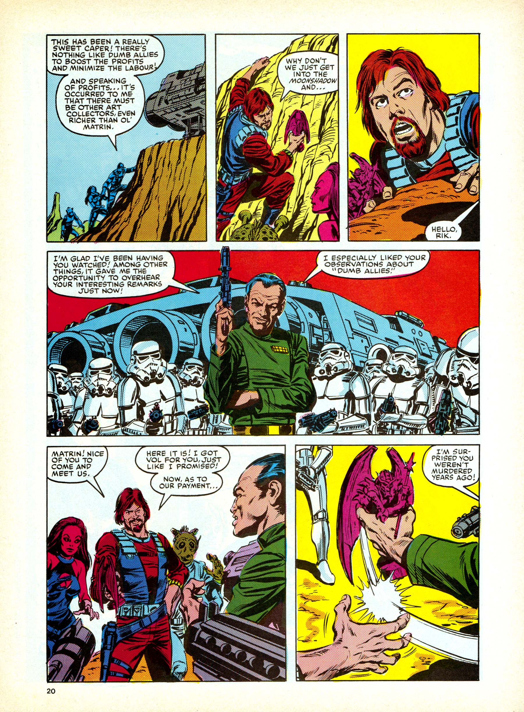 Read online Return of the Jedi comic -  Issue #147 - 19