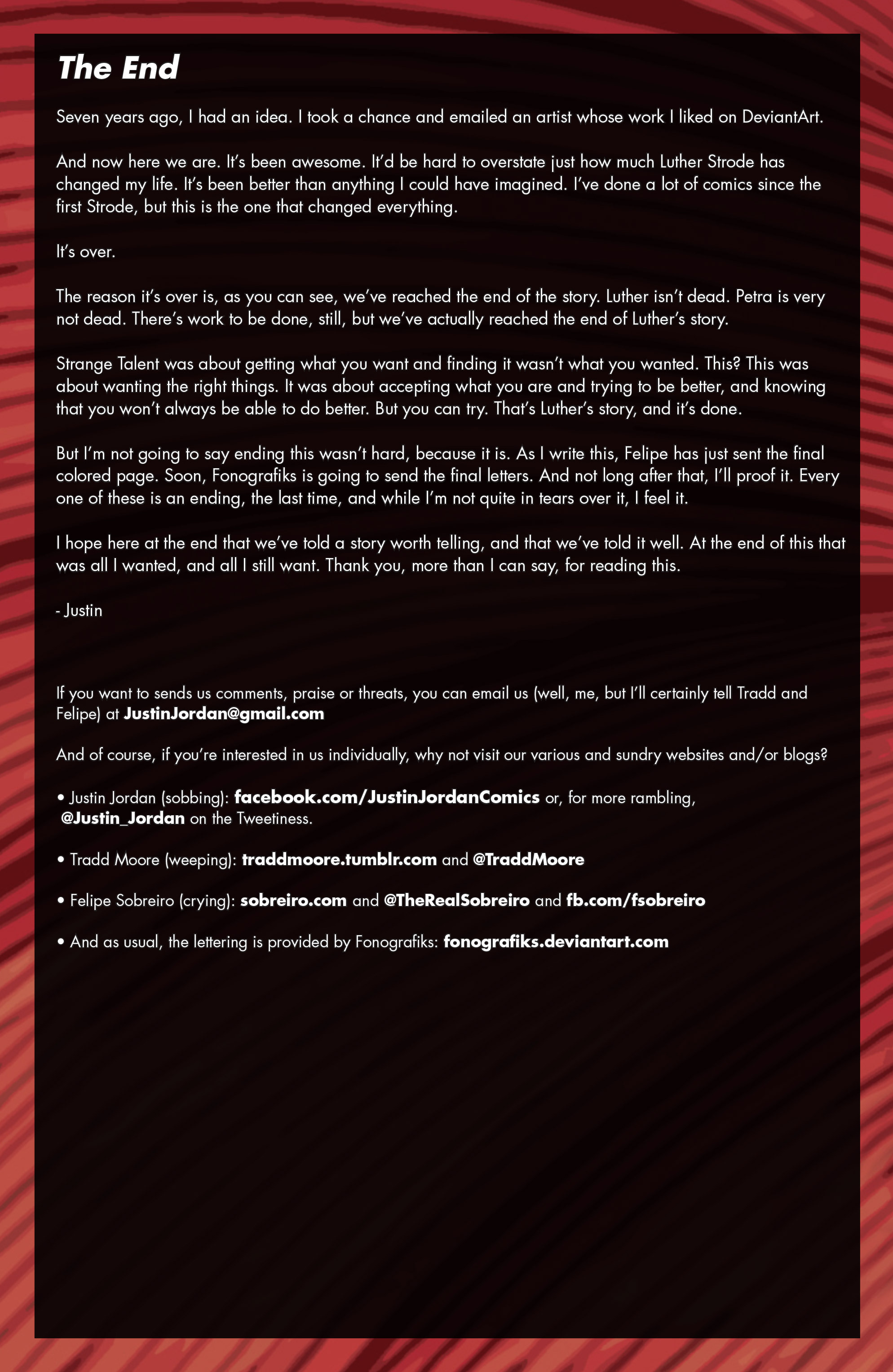 Read online The Legacy of Luther Strode comic -  Issue #6 - 29
