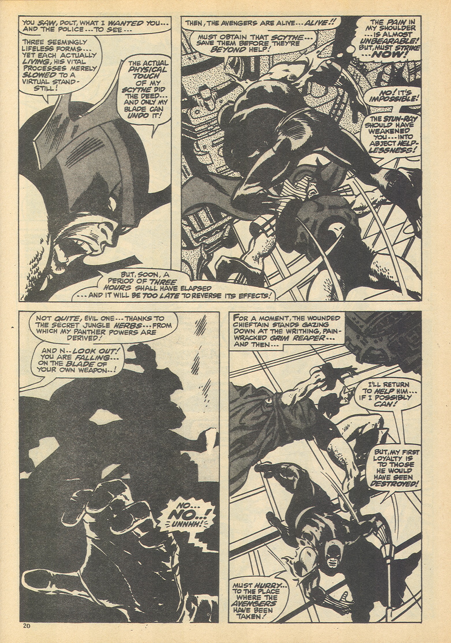 Read online The Avengers (1973) comic -  Issue #71 - 20