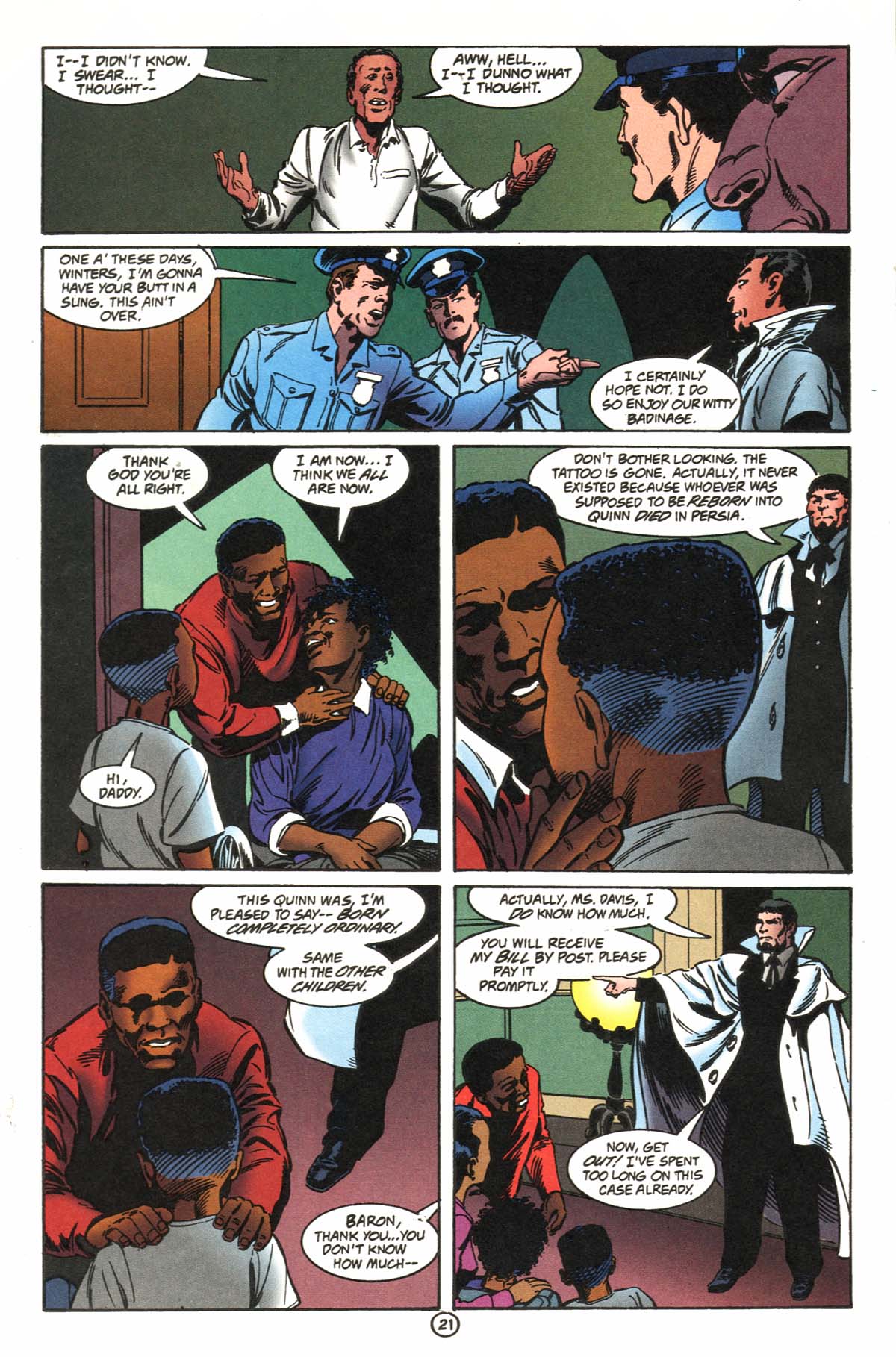 Read online Night Force comic -  Issue #3 - 22