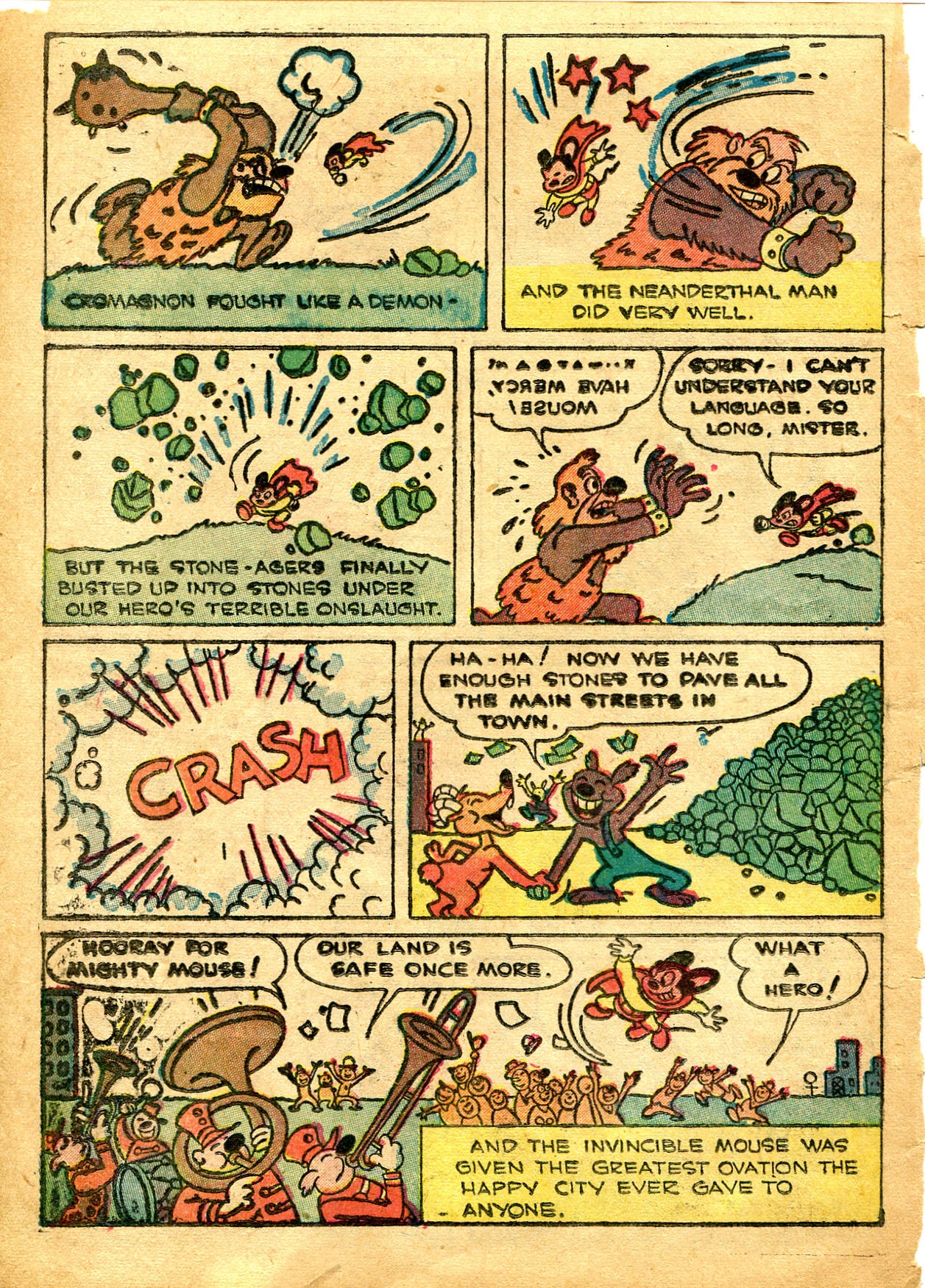 Read online Paul Terry's Mighty Mouse Comics comic -  Issue #57 - 10