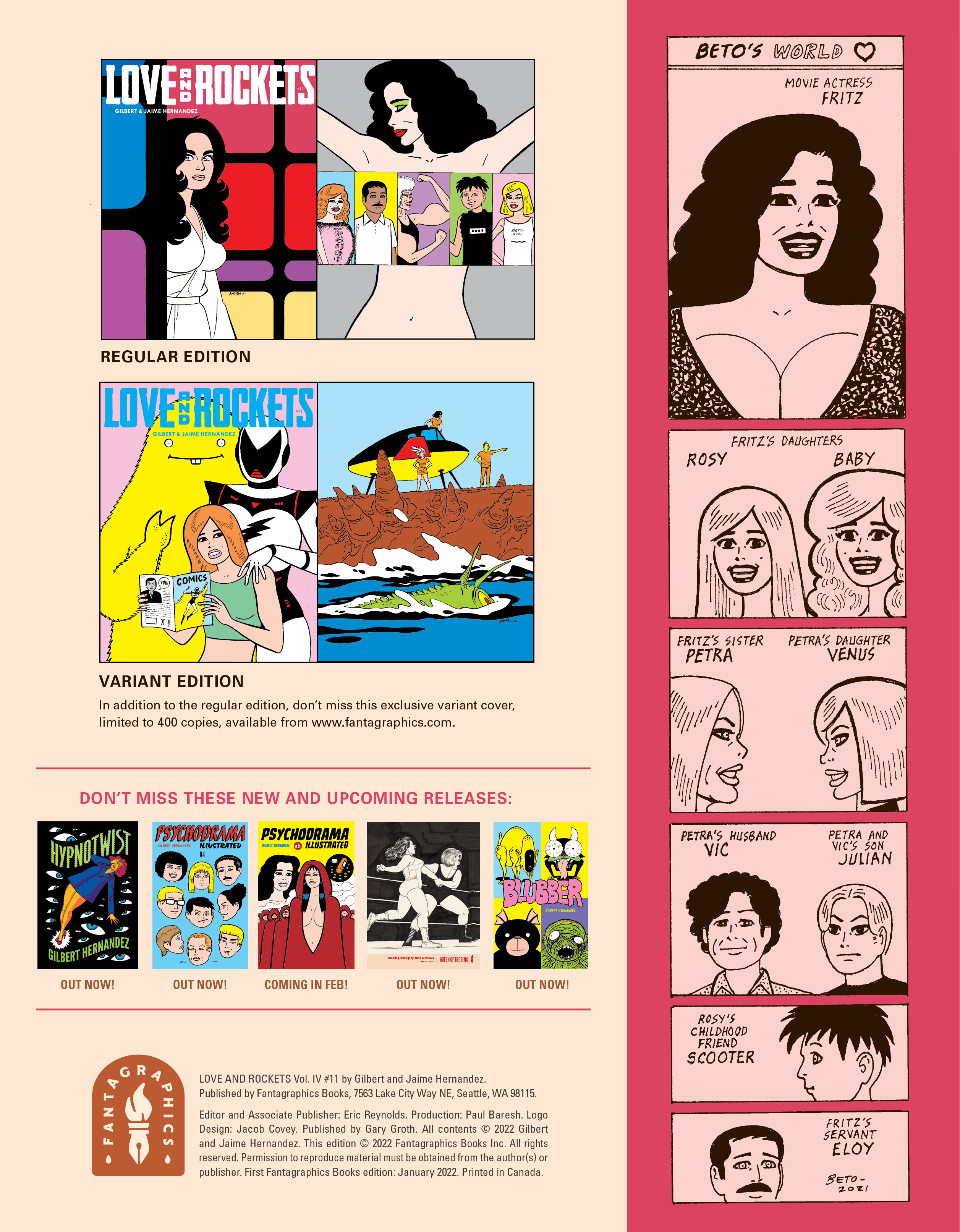 Read online Love and Rockets (2016) comic -  Issue #11 - 2