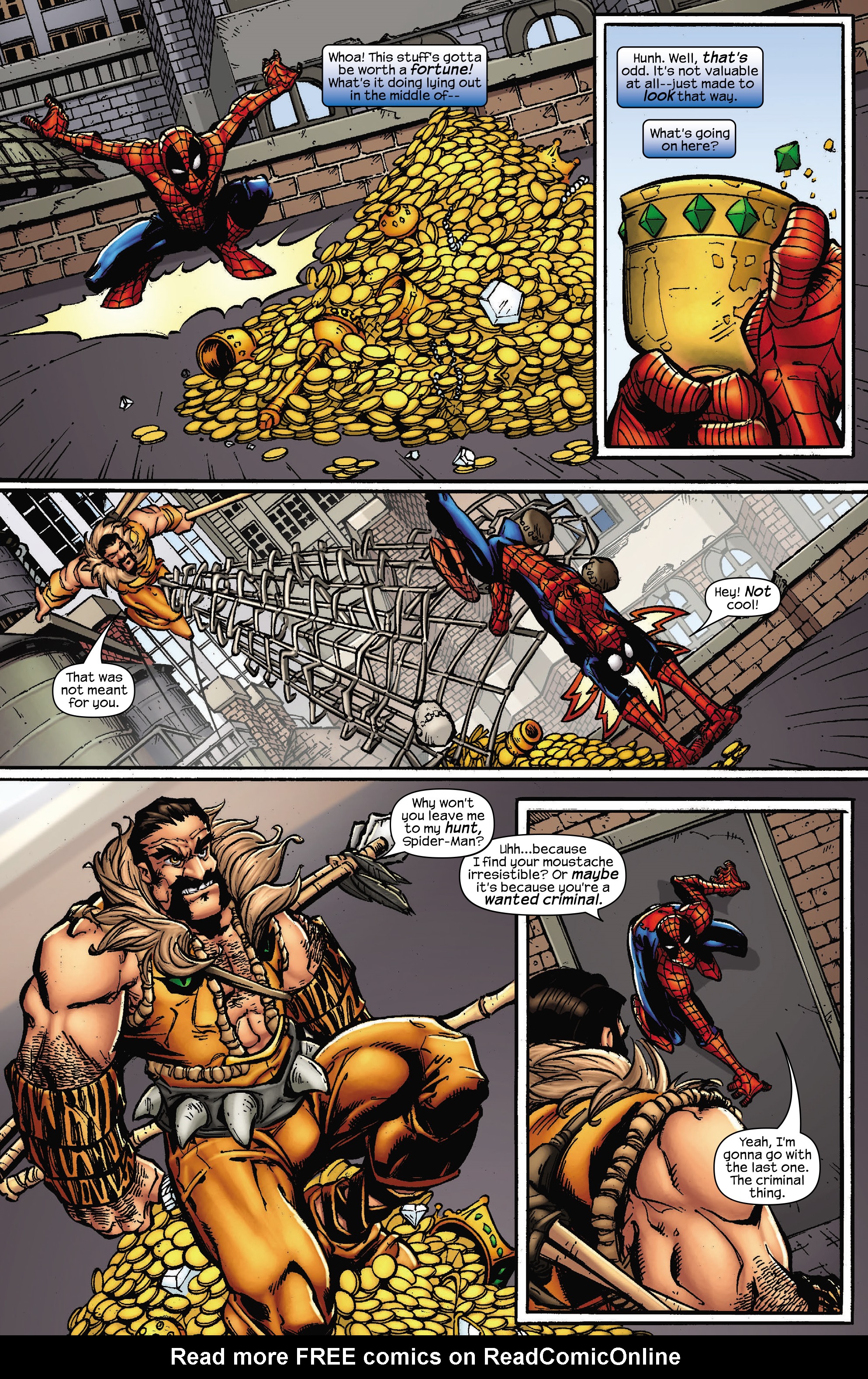 Read online Marvel-Verse: Kraven The Hunter comic -  Issue # TPB - 56