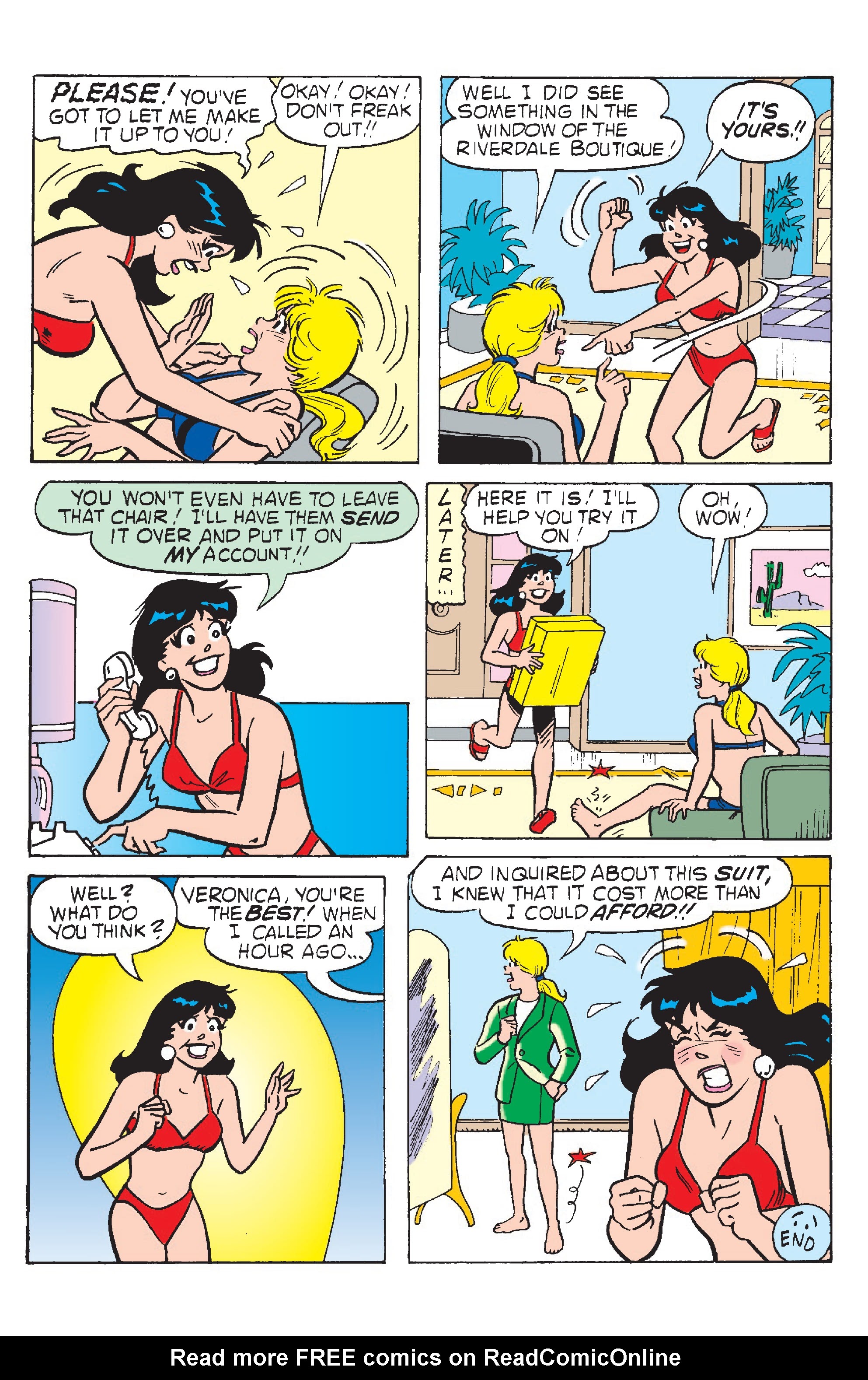 Read online Betty & Veronica Best Friends Forever: At Movies comic -  Issue #14 - 24