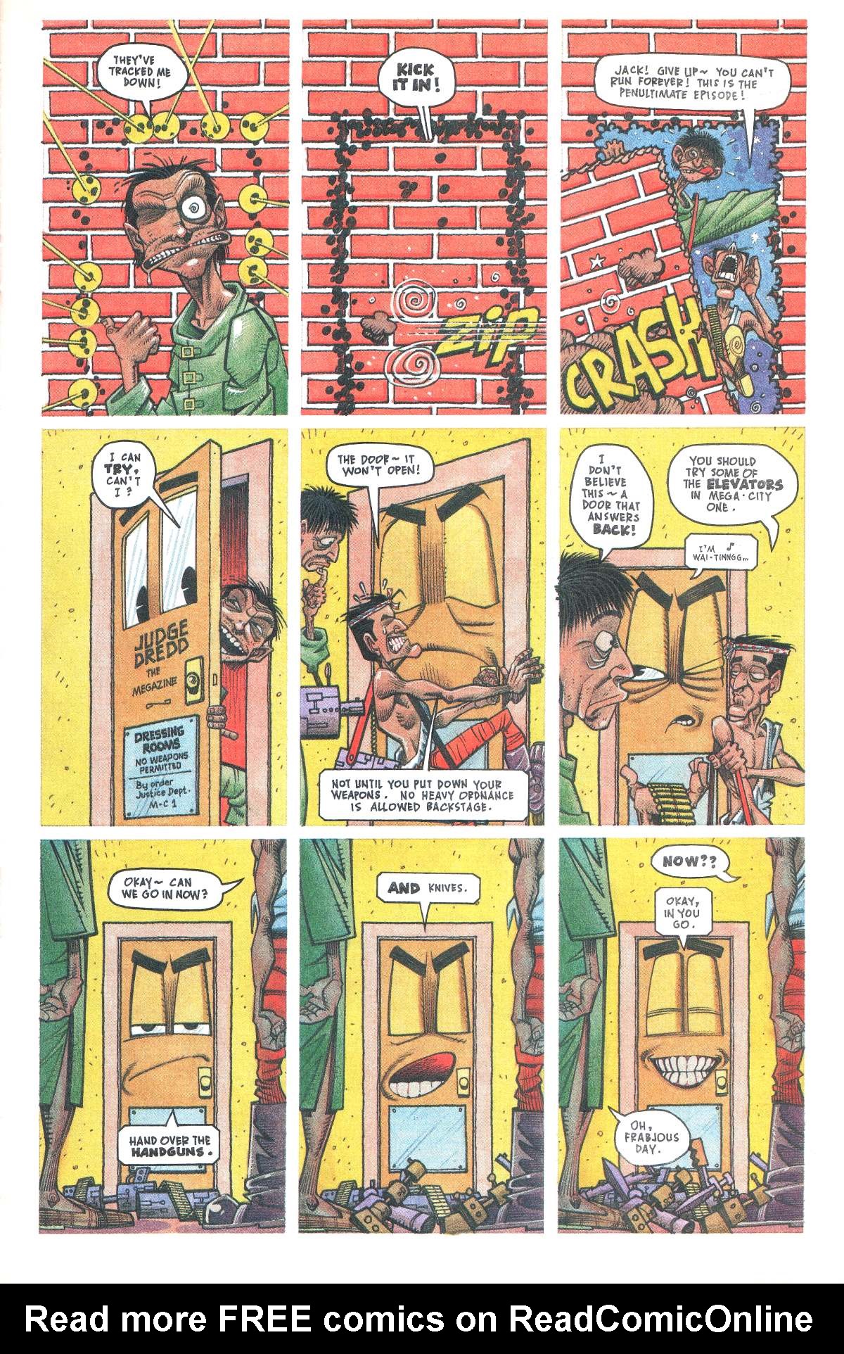 Read online Judge Dredd: The Megazine comic -  Issue #19 - 15