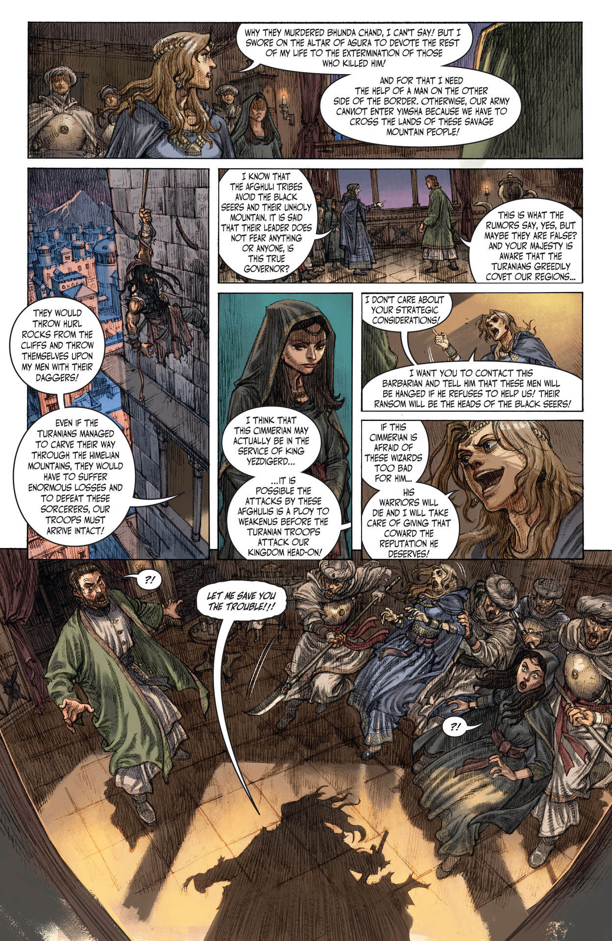 Read online The Cimmerian comic -  Issue # TPB 2 (Part 1) - 15