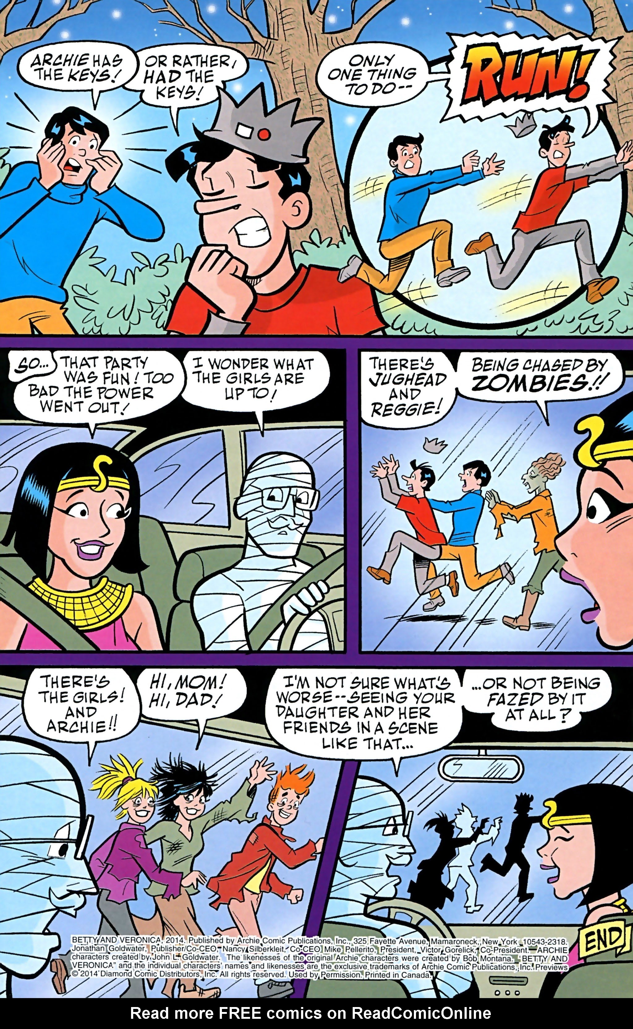 Read online Betty and Veronica: Halloween ComicFest comic -  Issue # Full - 14