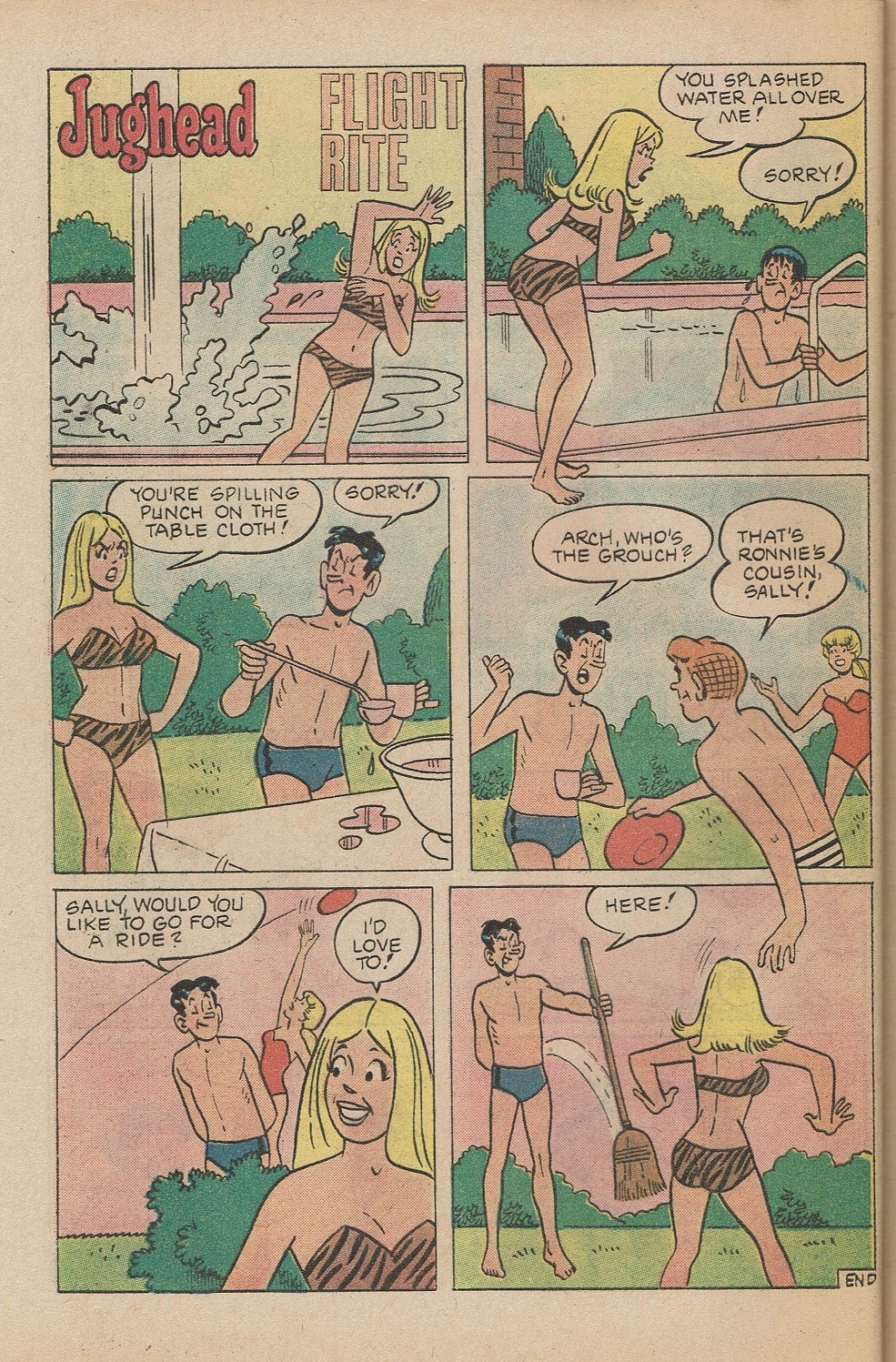 Read online Jughead's Jokes comic -  Issue #31 - 47