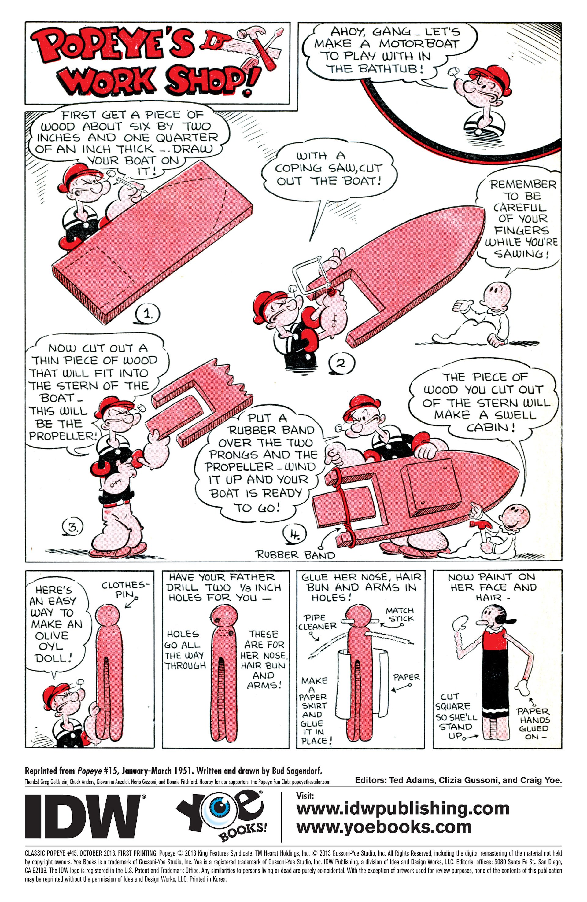 Read online Classic Popeye comic -  Issue #15 - 2