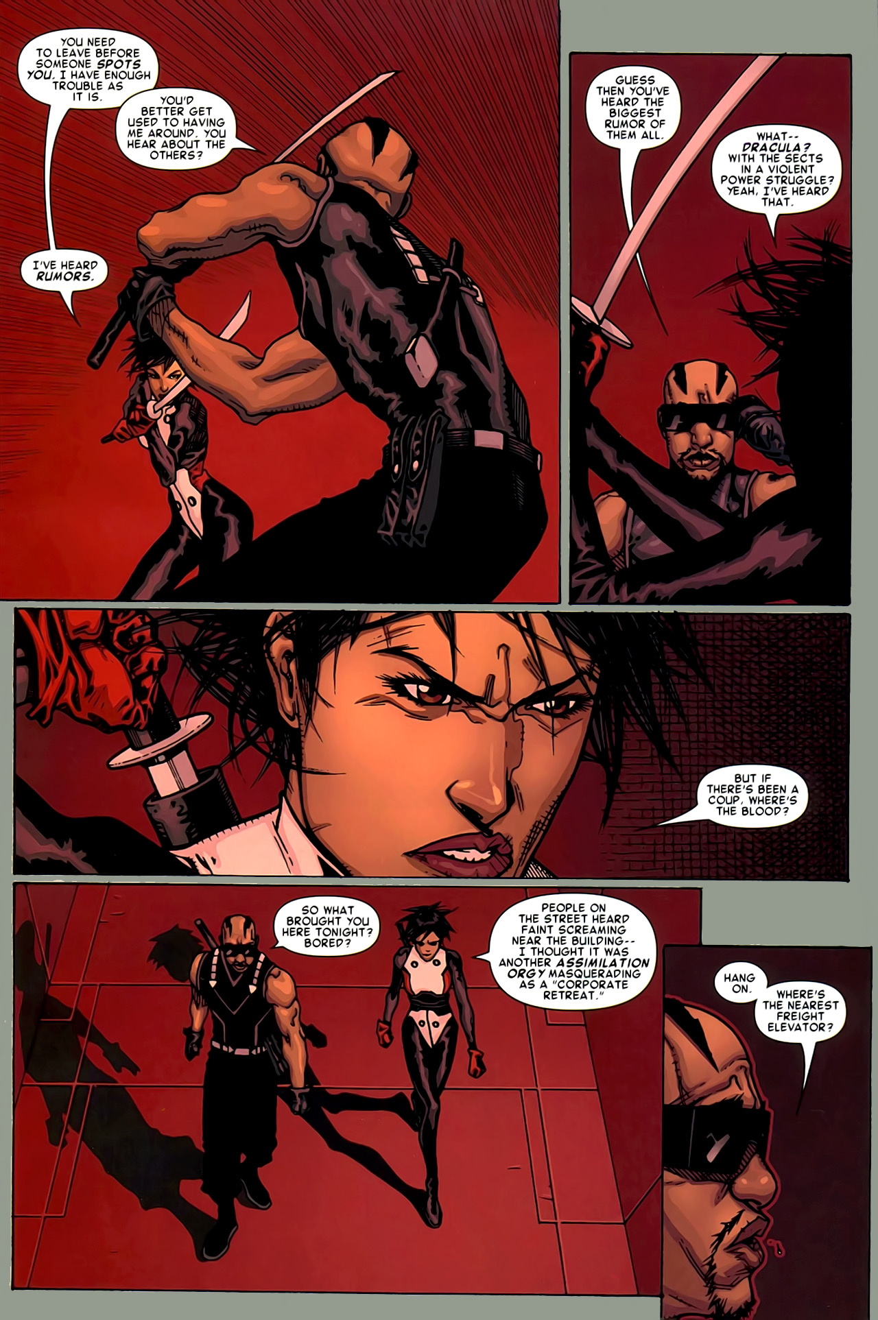 Read online X-Men: Curse of the Mutants - Blade comic -  Issue # Full - 7