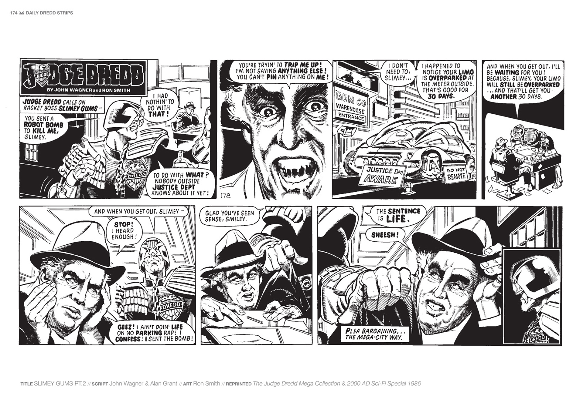 Read online Judge Dredd: The Daily Dredds comic -  Issue # TPB 1 - 177
