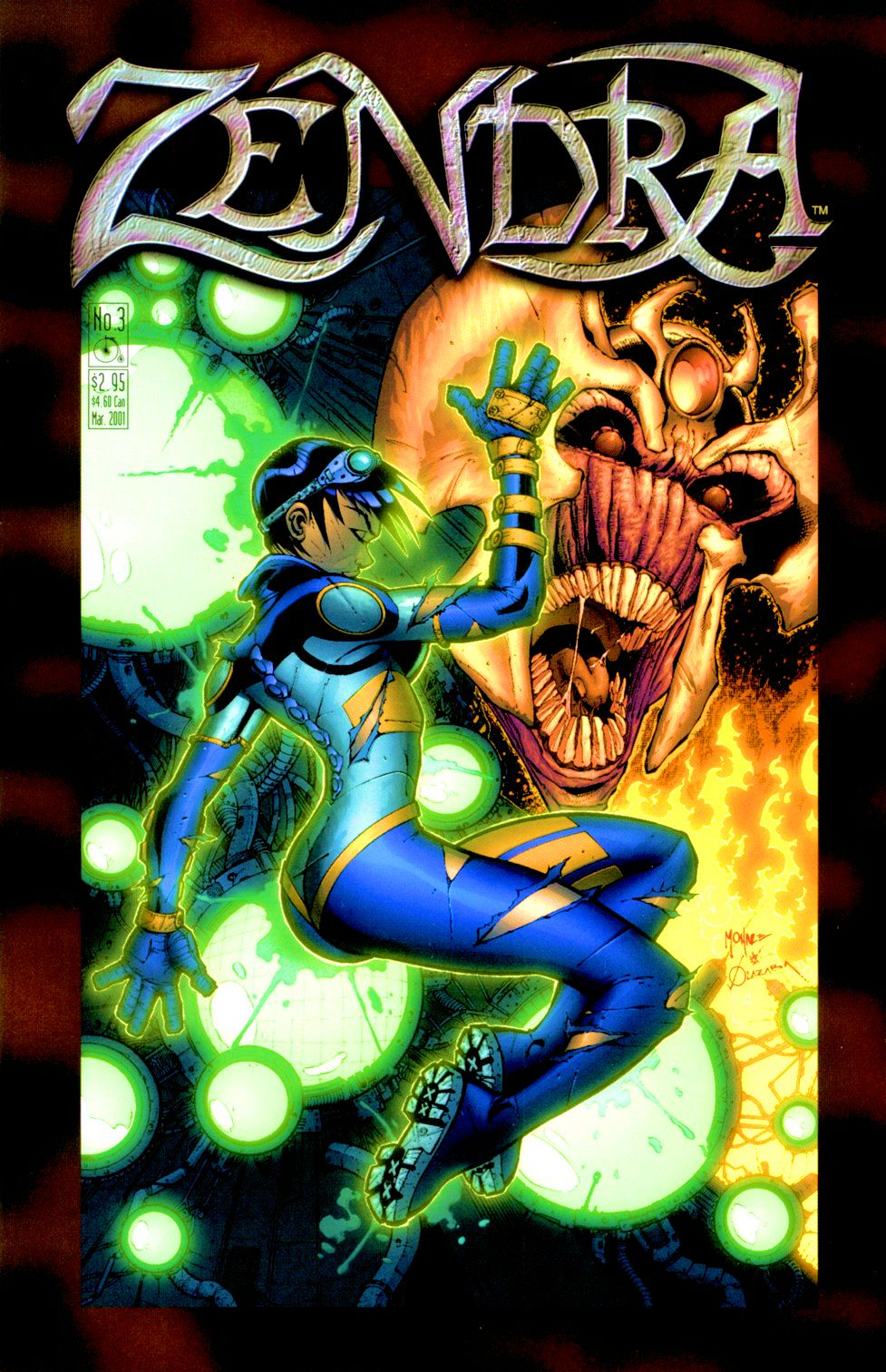 Read online Zendra comic -  Issue #3 - 1
