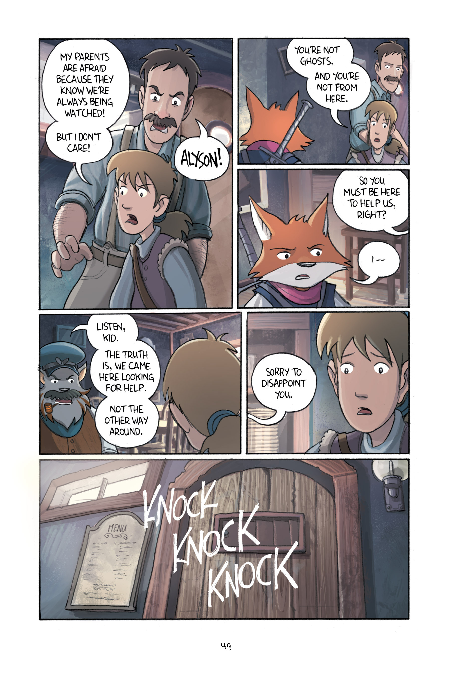 Read online Amulet comic -  Issue #4 - 51